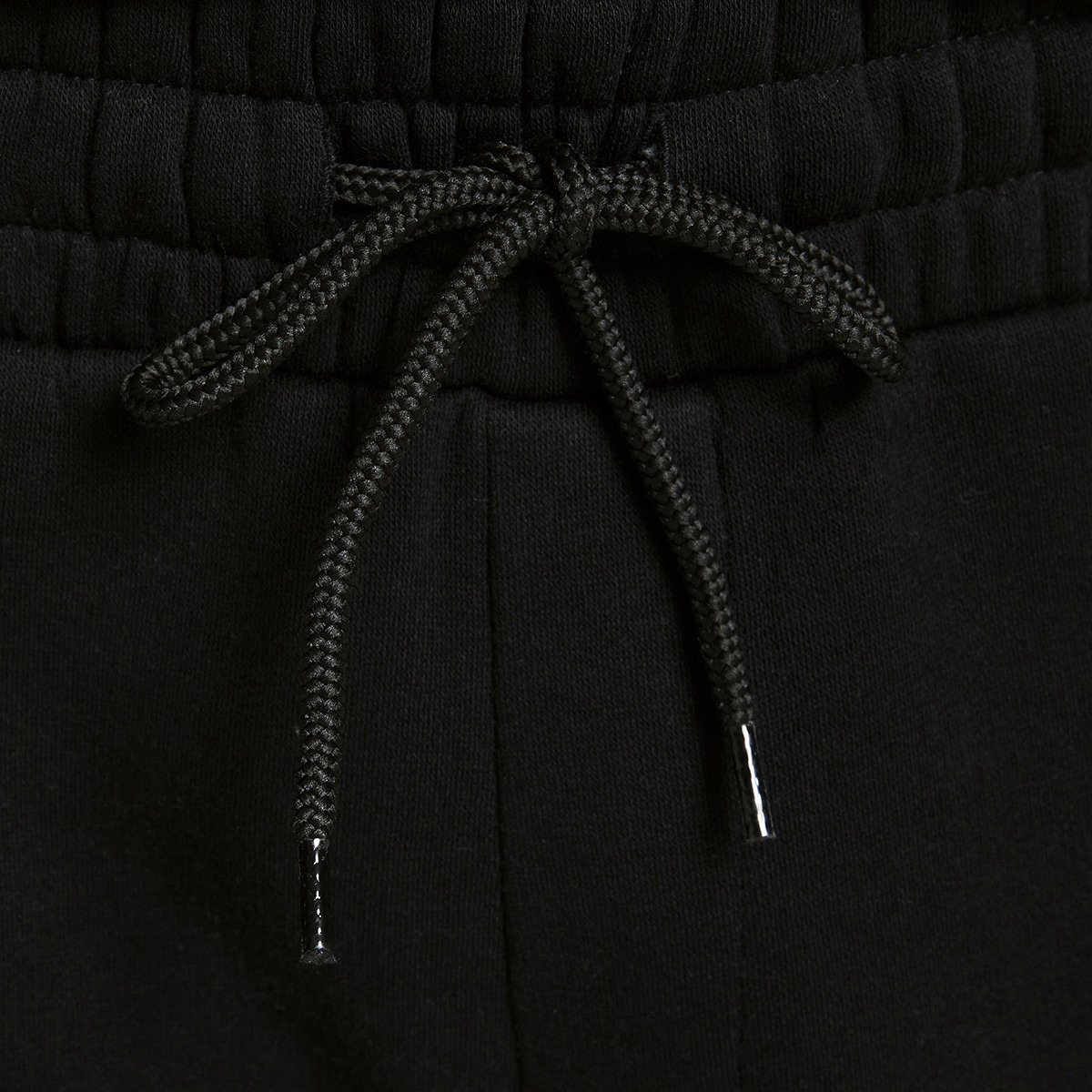 Jack & Jones Men Black Solid Pocket Detail Drawstring Sweat Shorts-men-clothing-bottoms-shorts-image-7