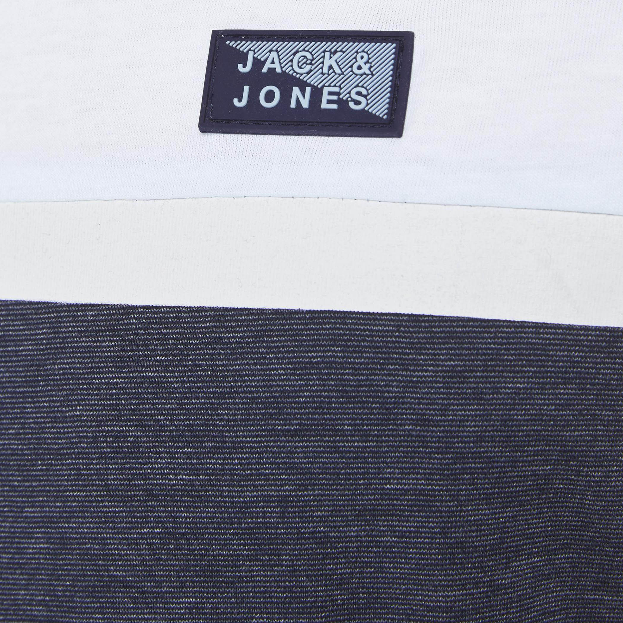 Jack & Jones Men Cotton Solid Blue T-Shirt-men-clothing-tshirtsandpolos-tshirts-image-5
