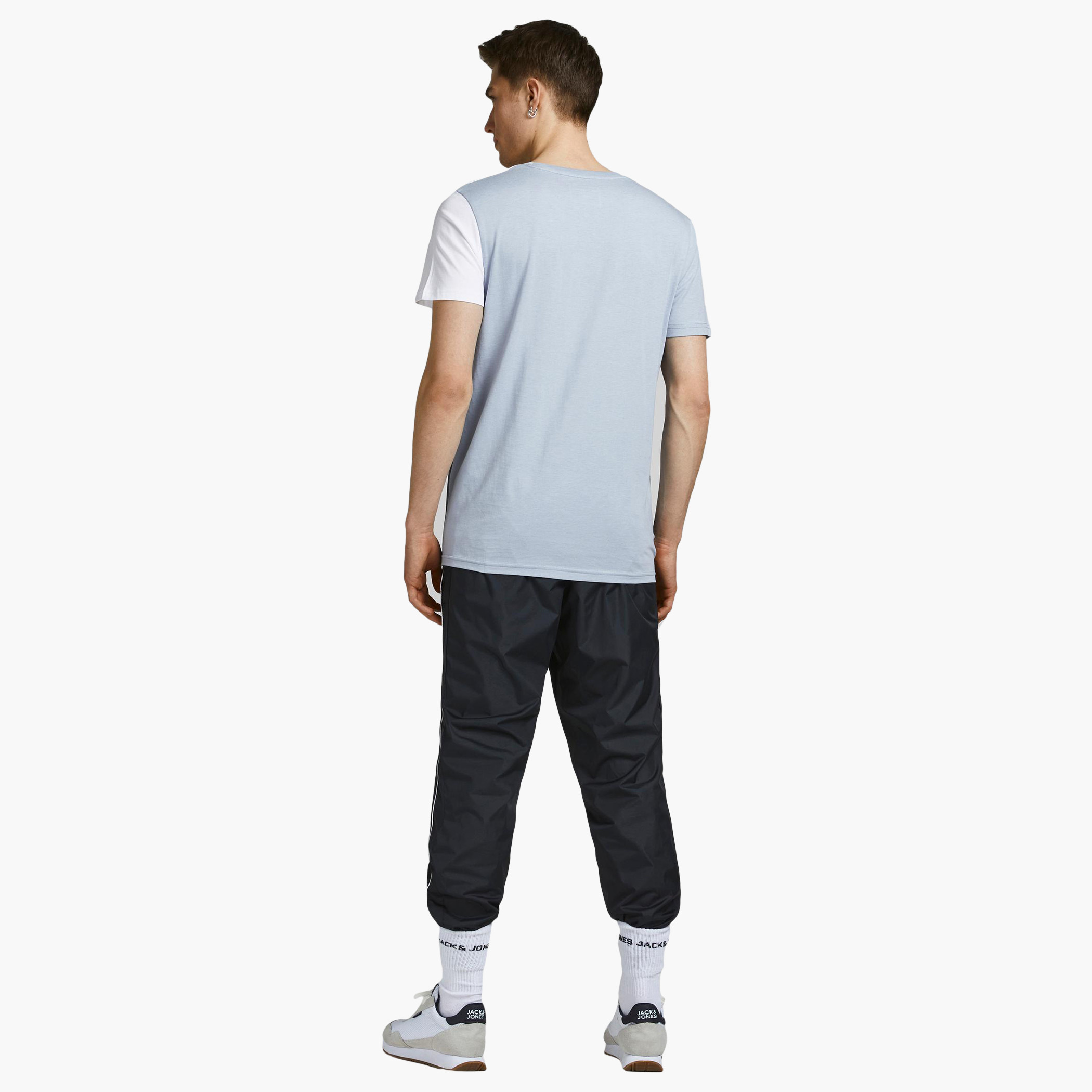 Jack & Jones Men Cotton Solid Blue T-Shirt-men-clothing-tshirtsandpolos-tshirts-image-6