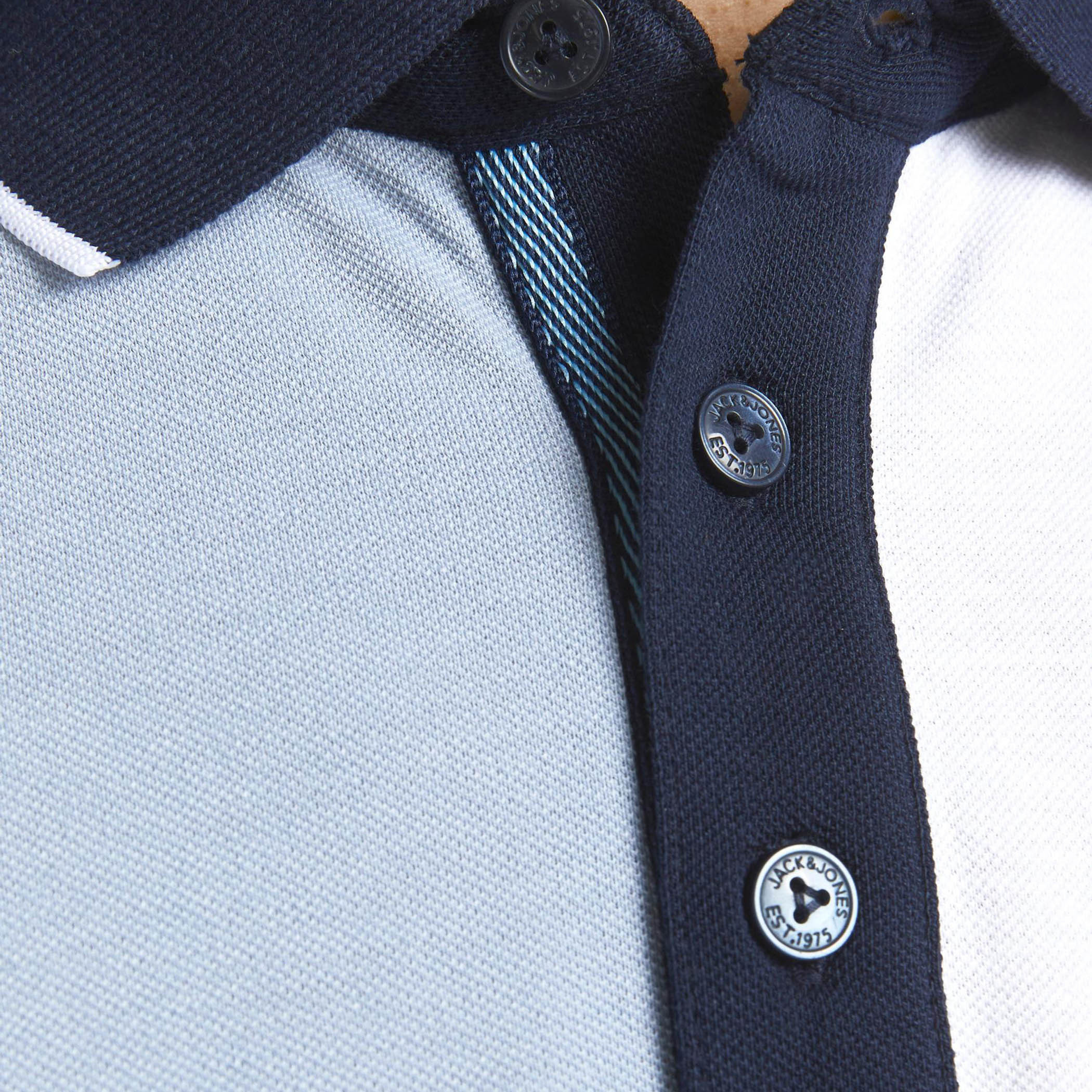 Jack & Jones Men Cotton Solid Blue Polo T-Shirt-men-clothing-tshirtsandpolos-polos-image-6