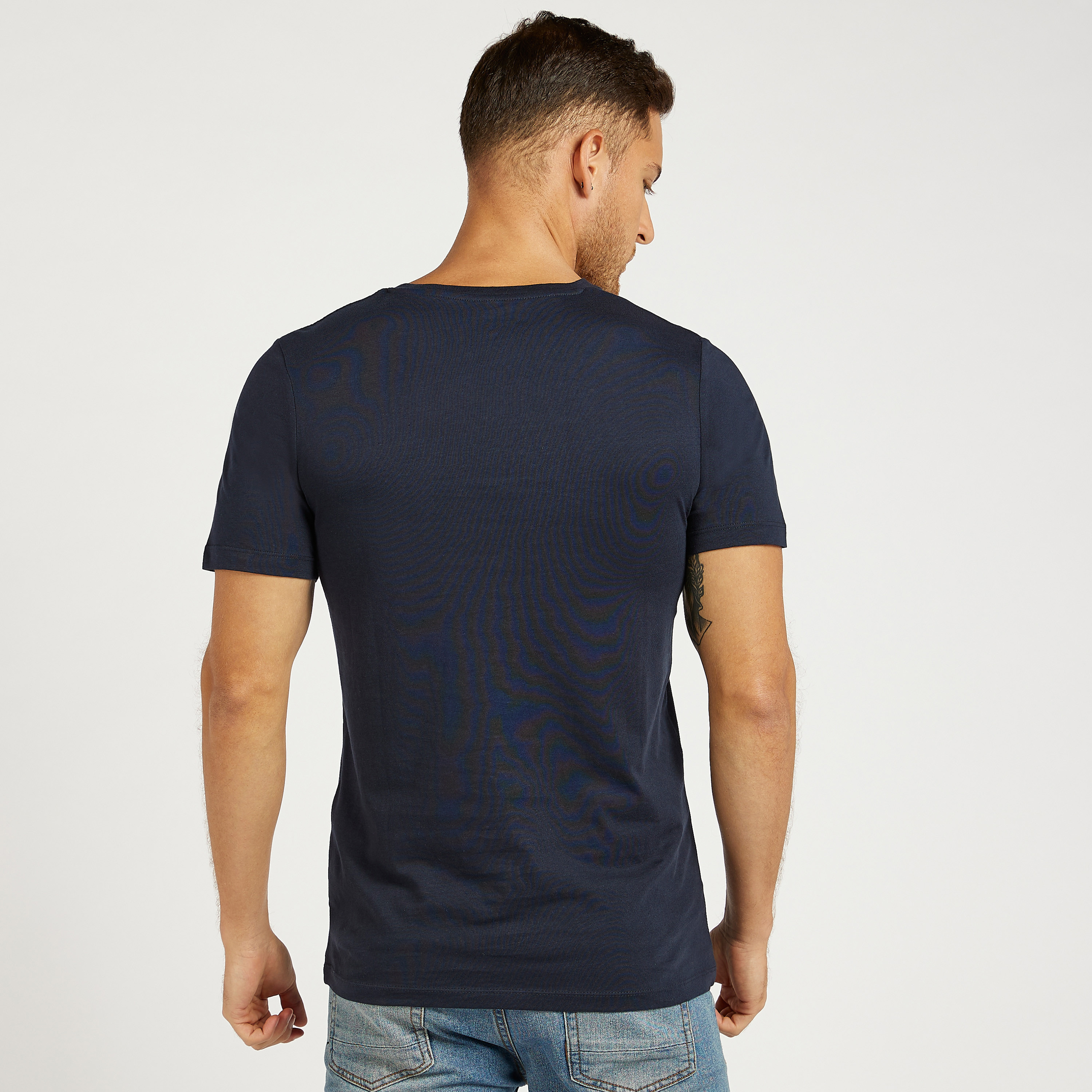 Jack & Jones Printed T-shirt with Short Sleeves and Crew Neck-men-clothing-tshirtsandpolos-tshirts-image-4