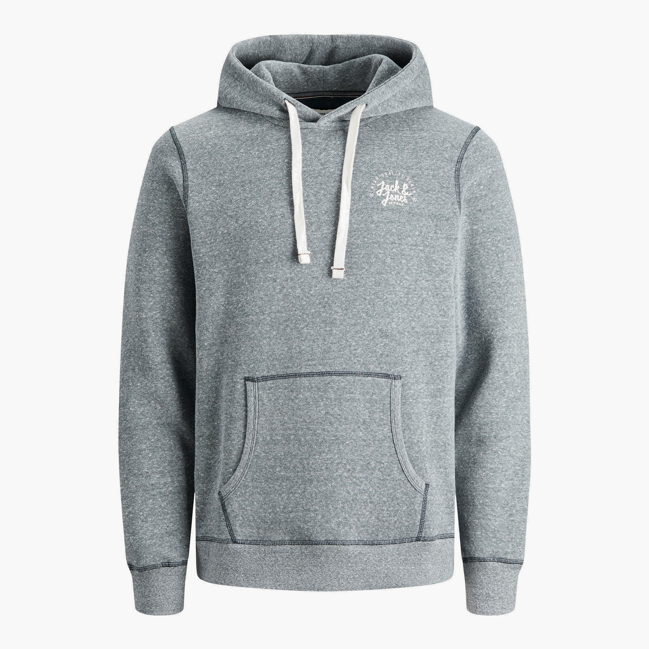 Jack & Jones Men Solid Regular Fit Hoodie-men-winterwear-hoodiesandsweatshirts-image-1