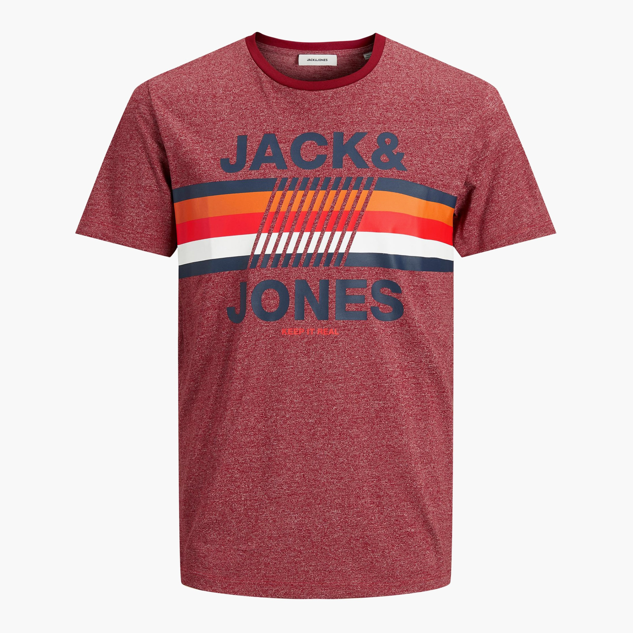 جاك آند جونس أحمر تي شيرت-men-clothing-tshirtsandpolos-tshirts-image-1