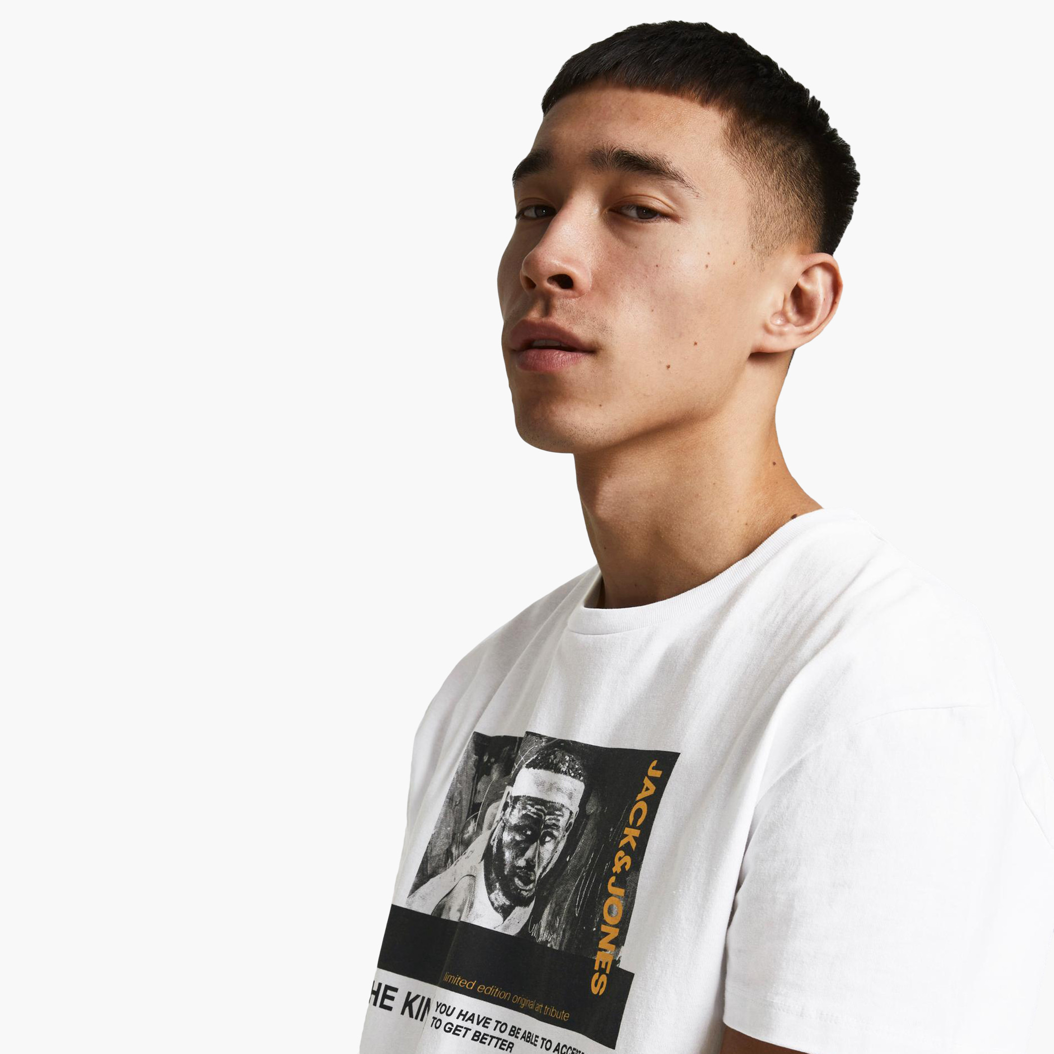 Jack & Jones Men Cotton Printed White T-Shirt-men-clothing-tshirtsandpolos-tshirts-image-3