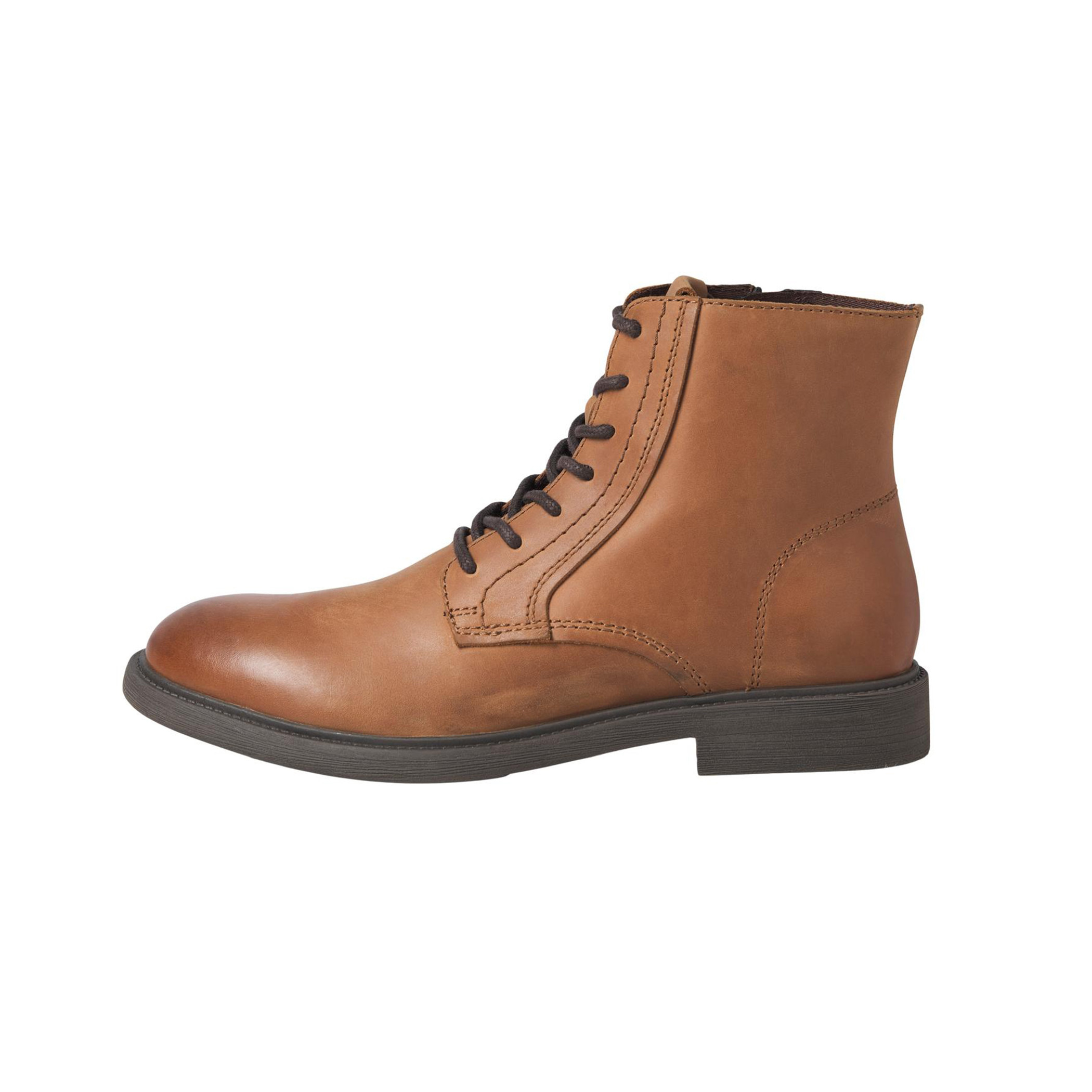 أحذية جلدية صلبة مع عالية من جاك آند جونز للرجال بلون اسود-men-shoes-boots-image-8