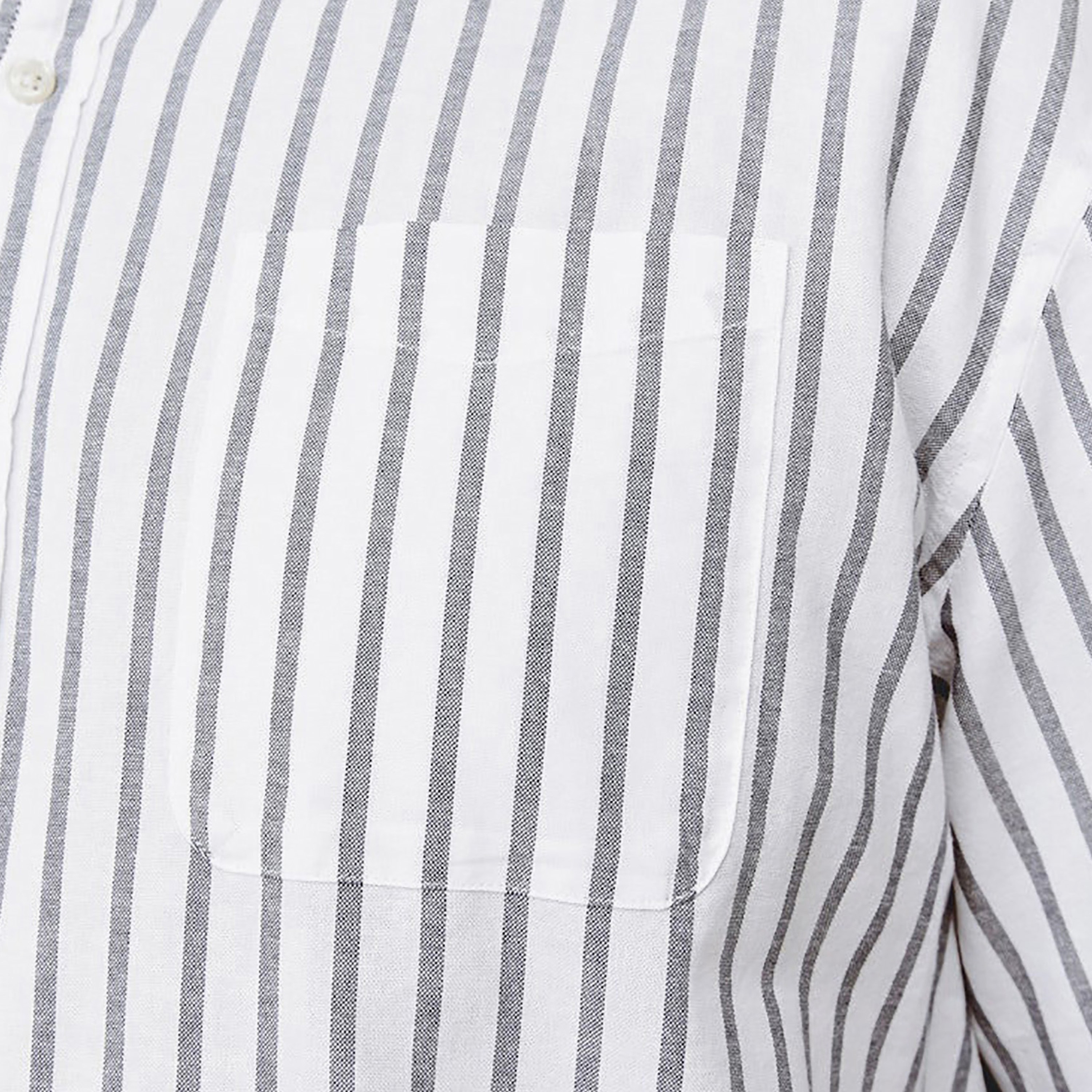 Jack & Jones Plus Size Regular Fit Striped Collared Long Sleeves Men's Shirt-men-clothing-shirts-image-6