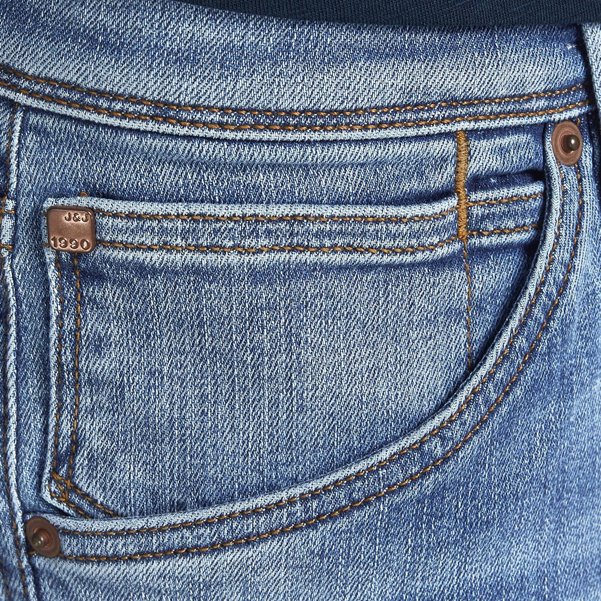 Jack & Jones Men Solid Button Closure Slim Fit Jeans-men-clothing-bottoms-jeans-image-5