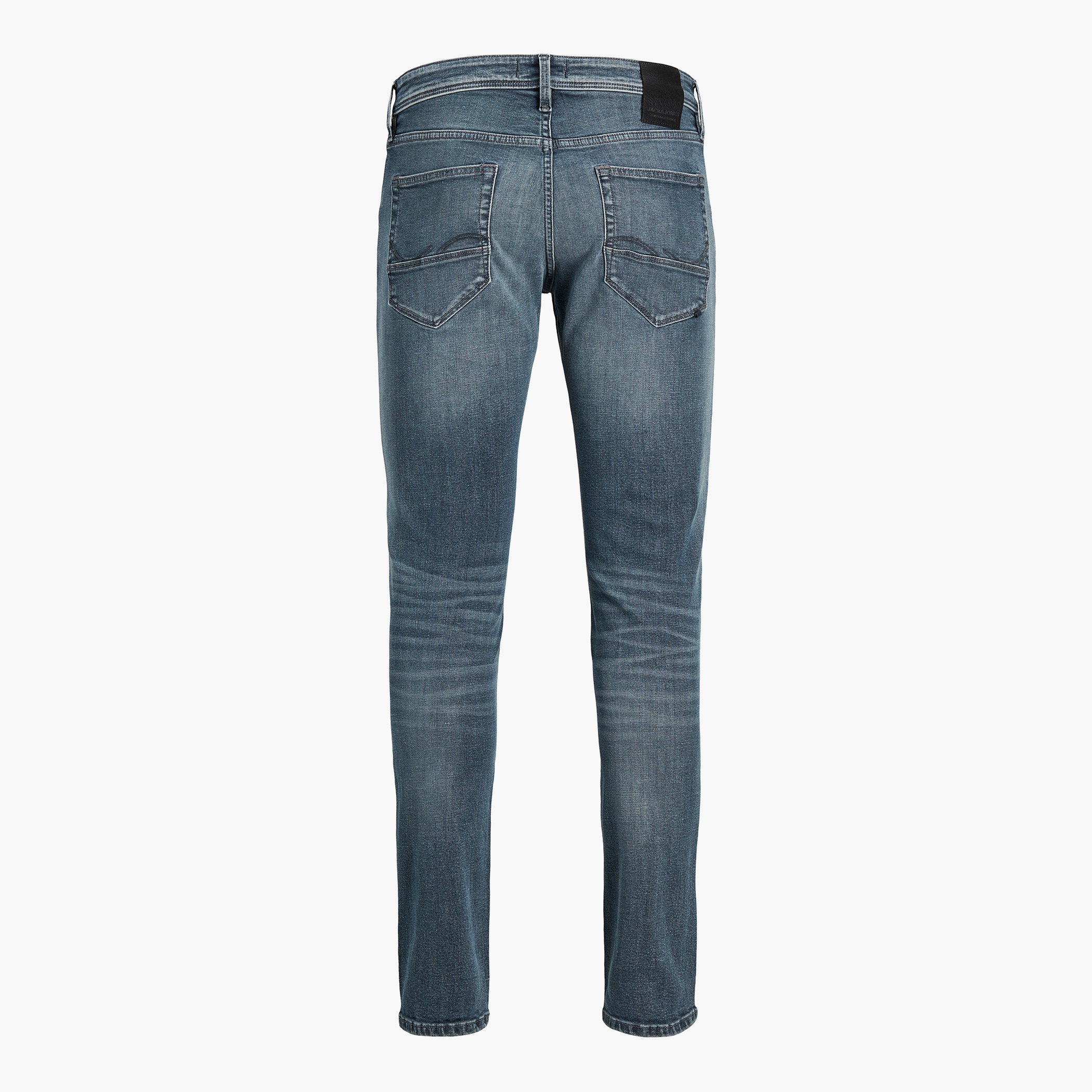 Jack & Jones Men Solid Slim Fit Jeans with Button Closure-men-clothing-bottoms-jeans-image-5