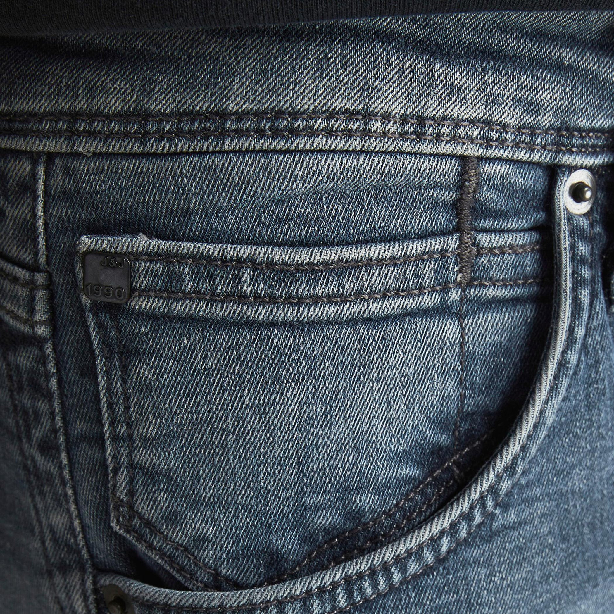 Jack & Jones Men Solid Slim Fit Jeans with Button Closure-men-clothing-bottoms-jeans-image-7