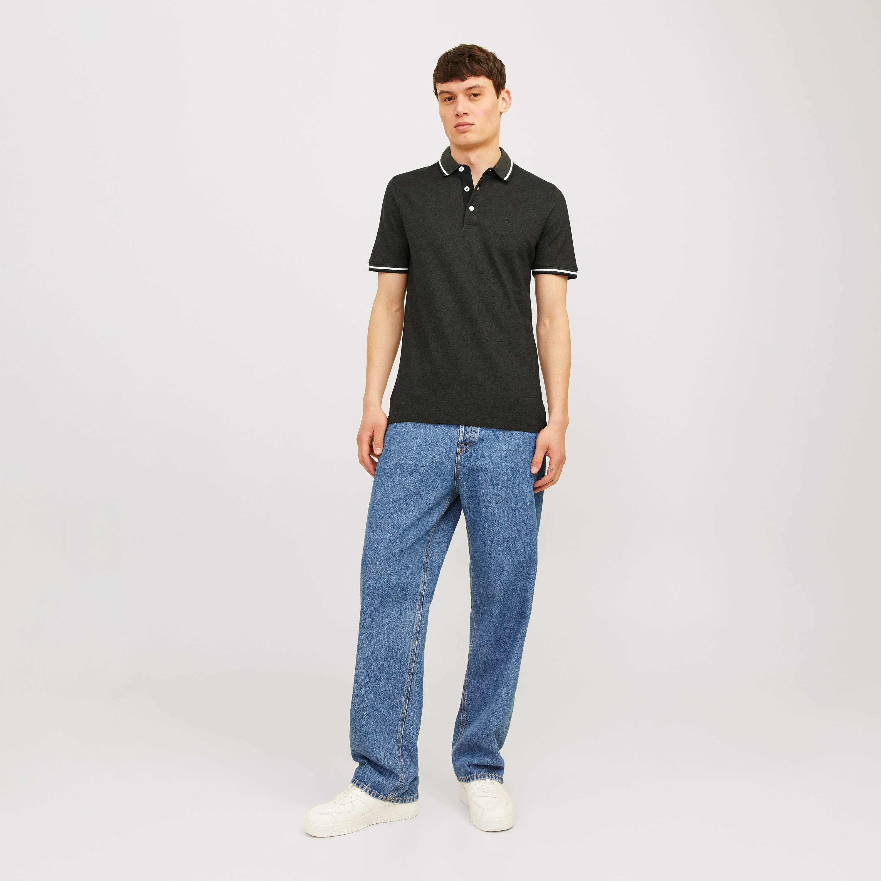 Jack & Jones Pack of 2 Logo Collared Short Sleeves Men's Polo-Shirt-men-clothing-tshirtsandpolos-polos-image-4