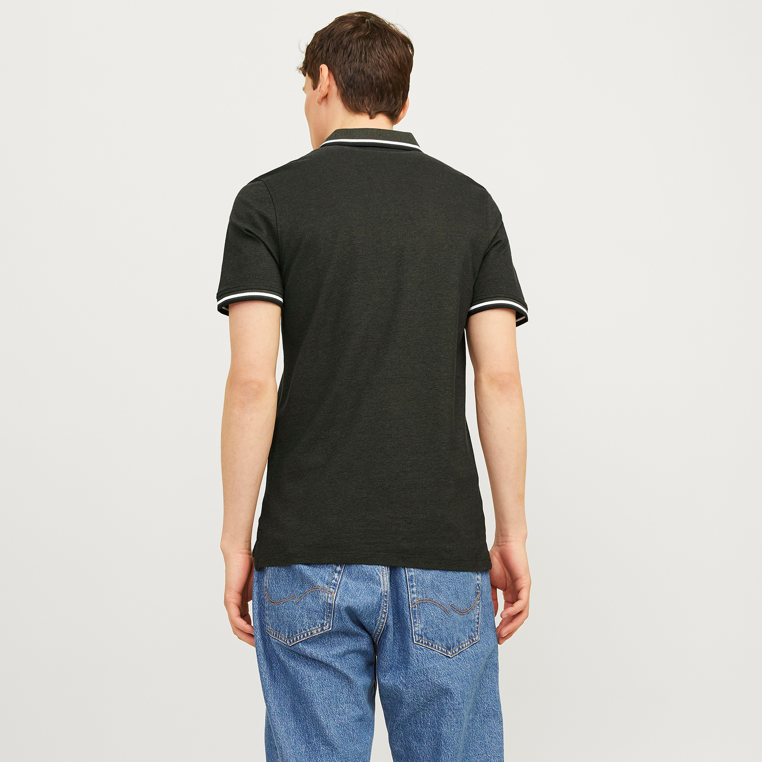 Jack & Jones Pack of 2 Logo Collared Short Sleeves Men's Polo-Shirt-men-clothing-tshirtsandpolos-polos-image-6