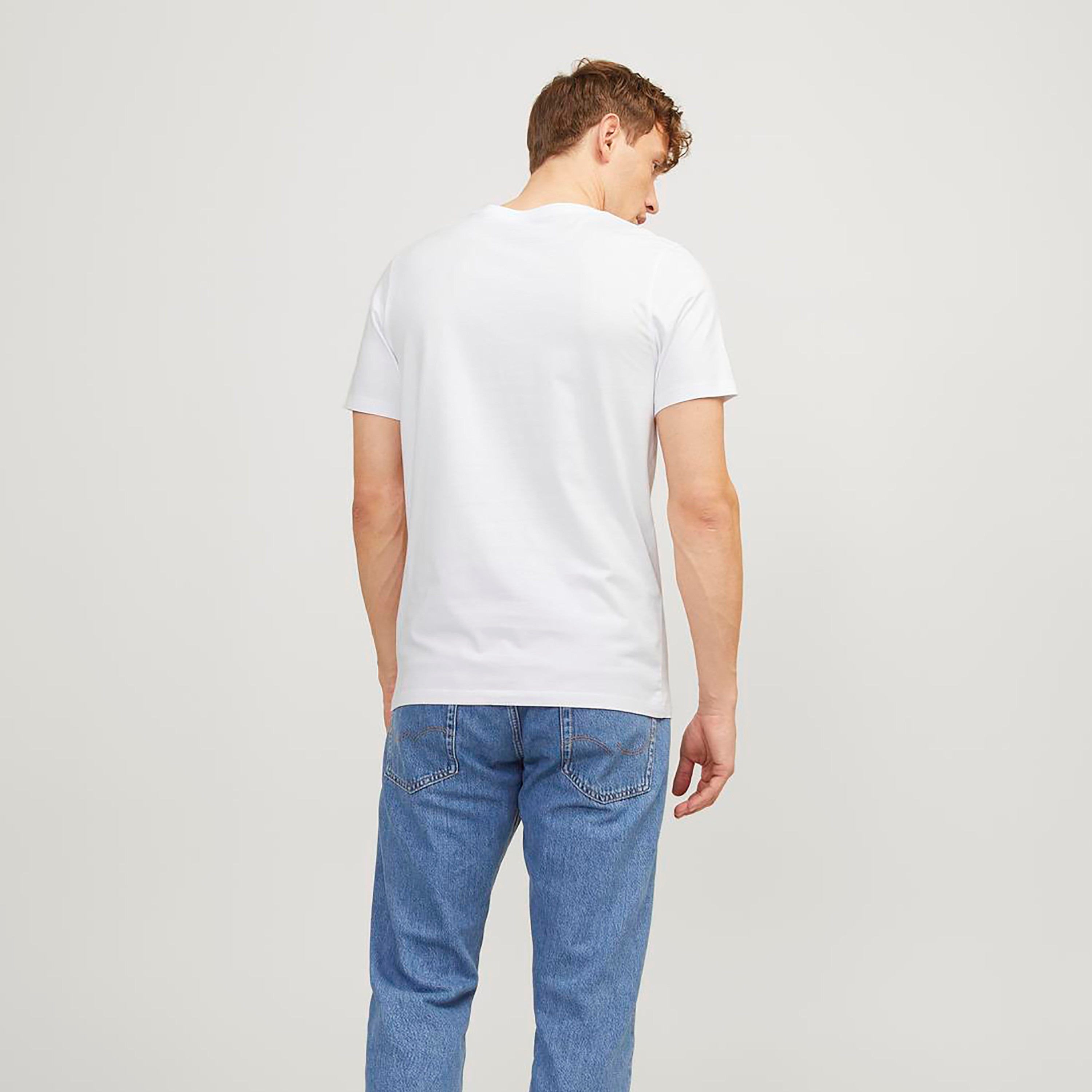 Jack & Jones Pack of 3 Logo Crew Neck Short Sleeves T-Shirts-men-clothing-tshirtsandpolos-tshirts-image-5