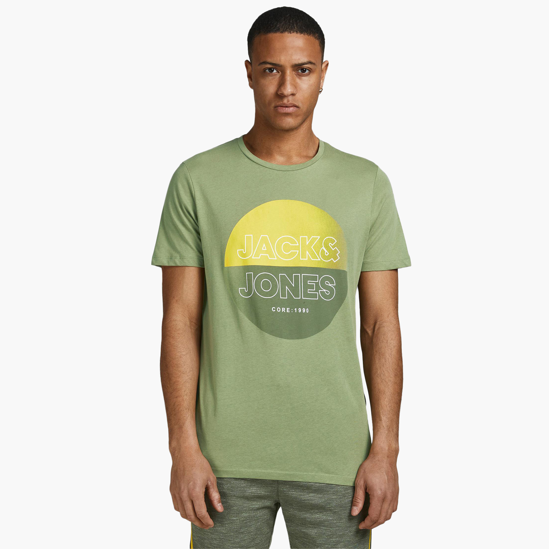 جاك آند جونس أخضر تي شيرت-men-clothing-tshirtsandpolos-tshirts-image-1