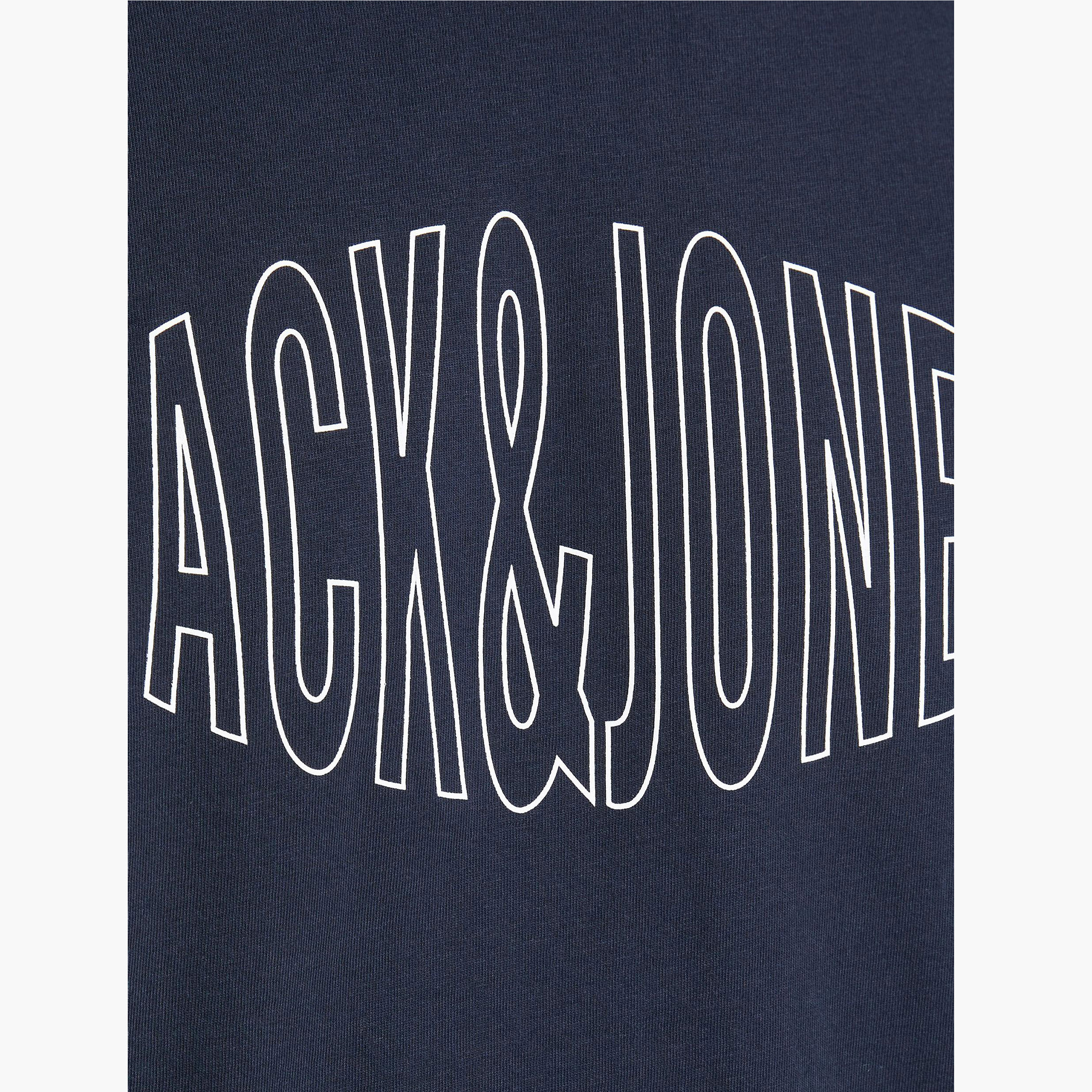 Jack & Jones Print T-shirt with Crew Neck and Short Sleeves-men-clothing-tshirtsandpolos-tshirts-image-5