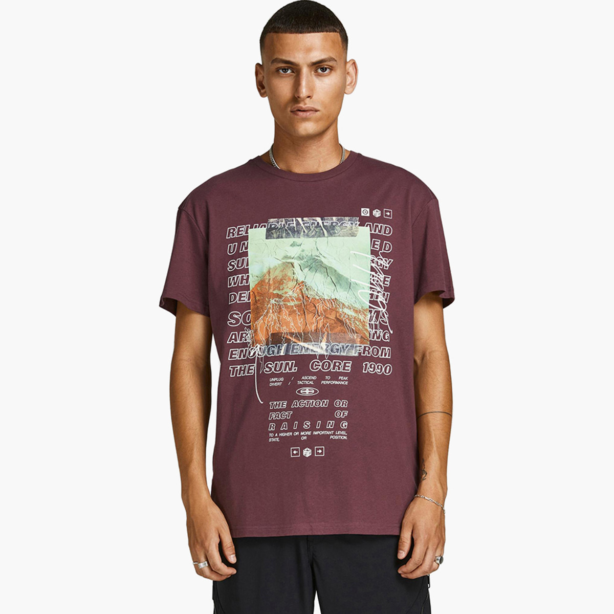 Jack & Jones Men Printed Crew Neck T-Shirt-men-clothing-tshirtsandpolos-tshirts-image-4