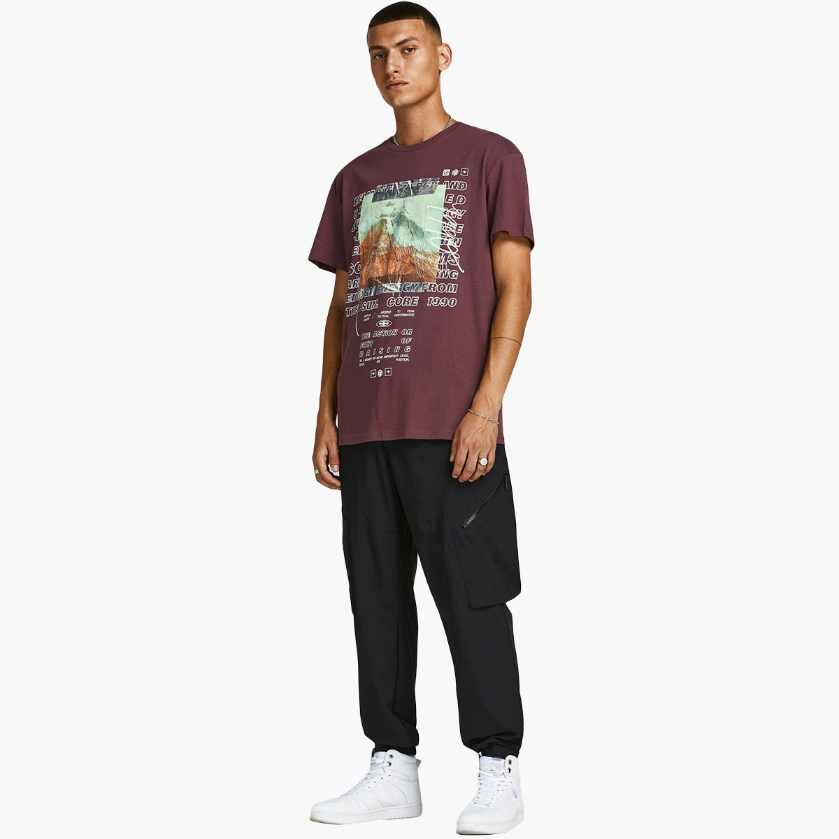Jack & Jones Men Printed Crew Neck T-Shirt-men-clothing-tshirtsandpolos-tshirts-image-5