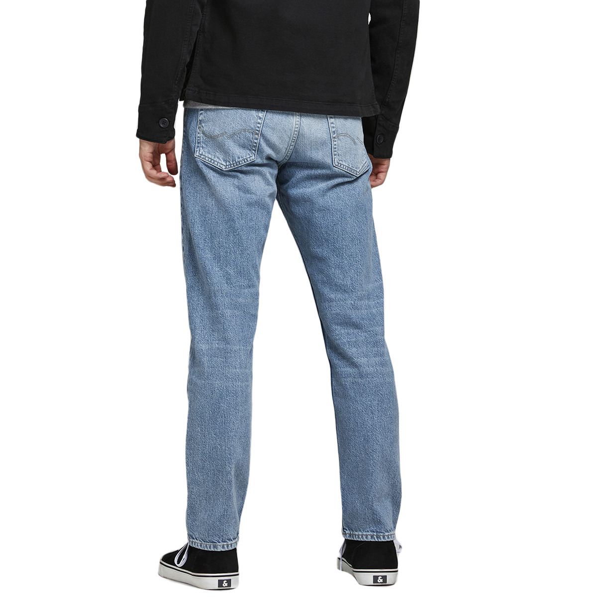 Jack & Jones Men Solid Button Closure Jeans-men-clothing-bottoms-jeans-image-8