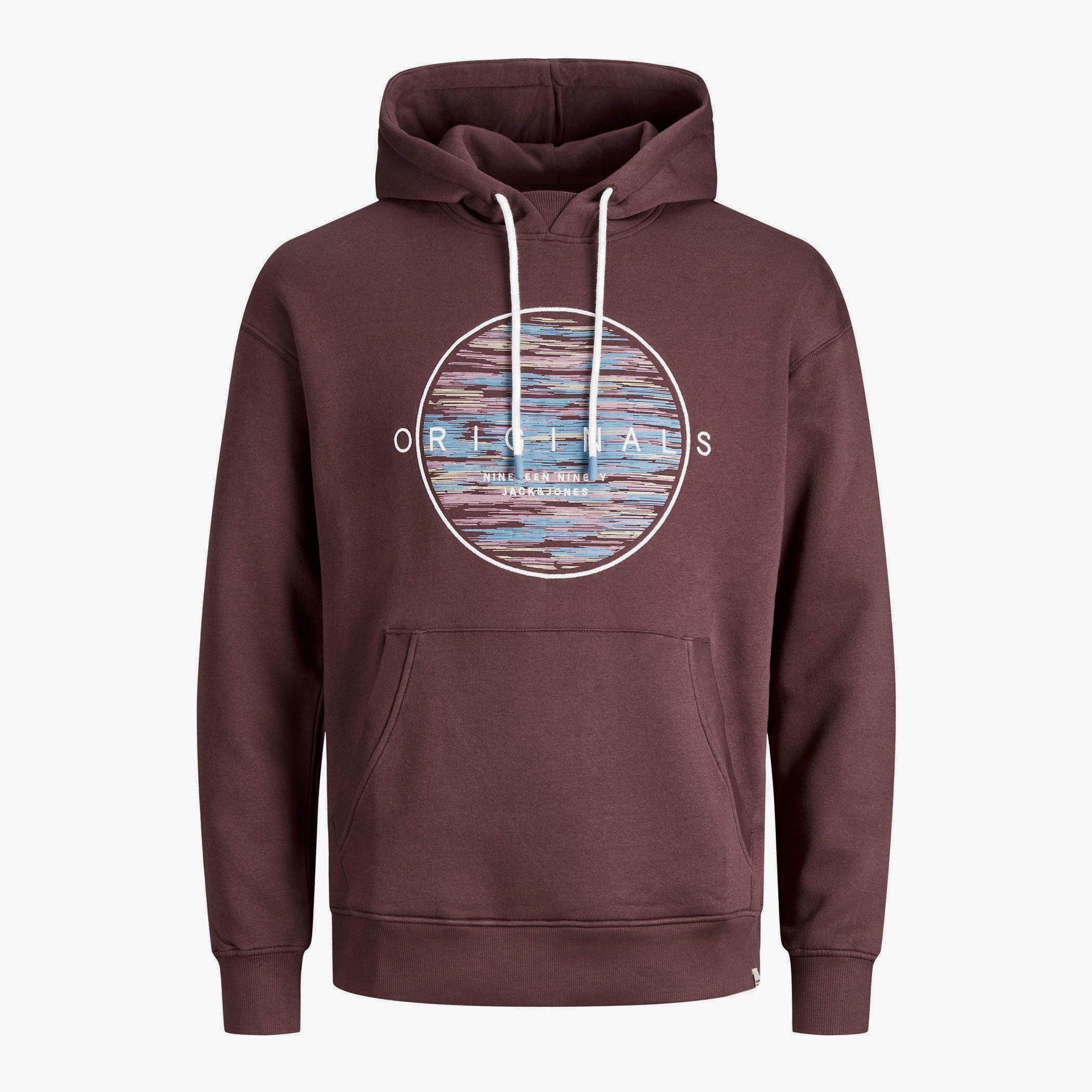 Jack & Jones Men Printed Relaxed Fit Hoodie-men-winterwear-hoodiesandsweatshirts-image-1