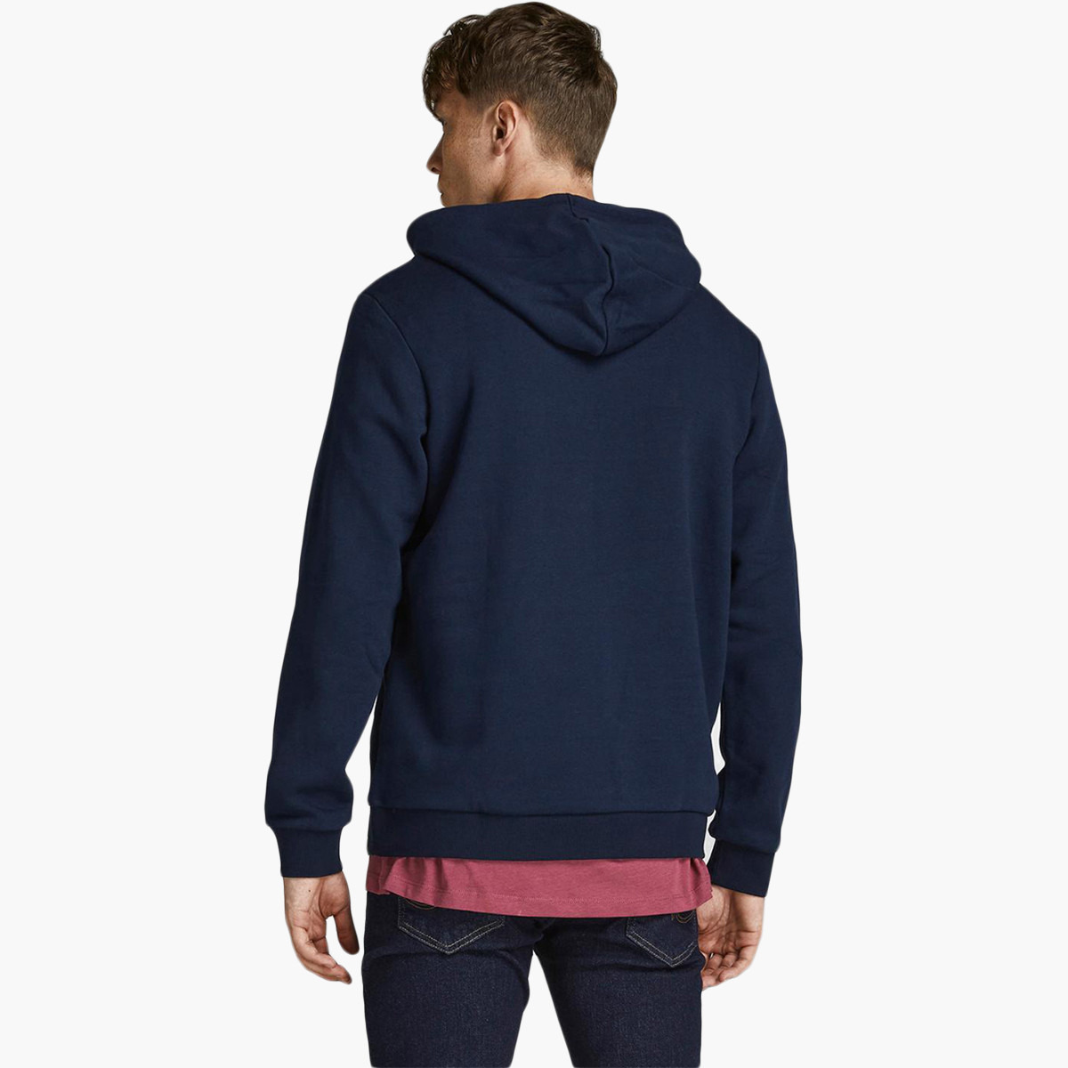 Jack & Jones Men Printed Hooded Sweatshirt-men-winterwear-hoodiesandsweatshirts-image-3