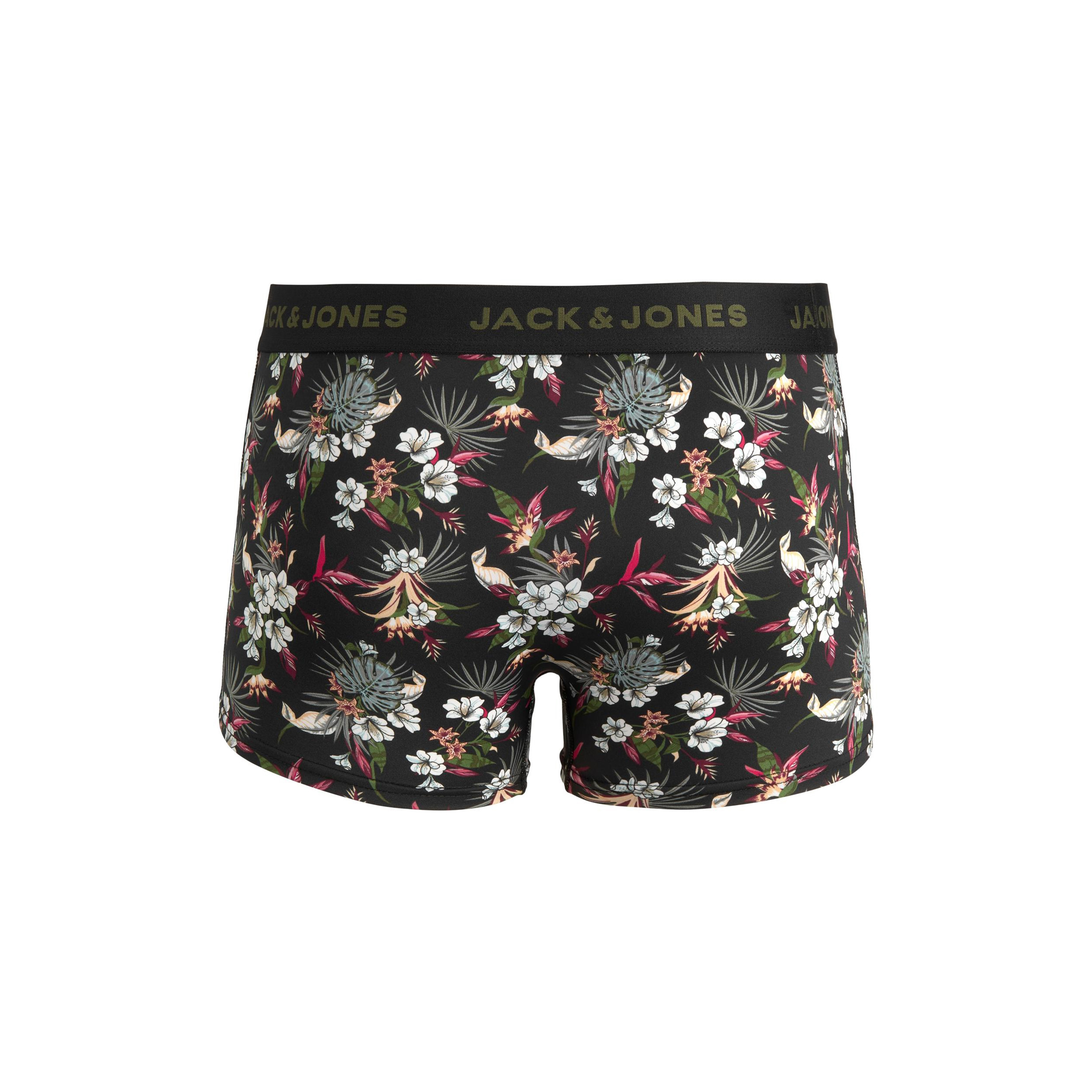 حزمة من 3 سروال قصير بحزام خصر مطبوع بشعار اسود للرجال من جاك آند جونز-men-clothing-innerwear-underwear-image-4