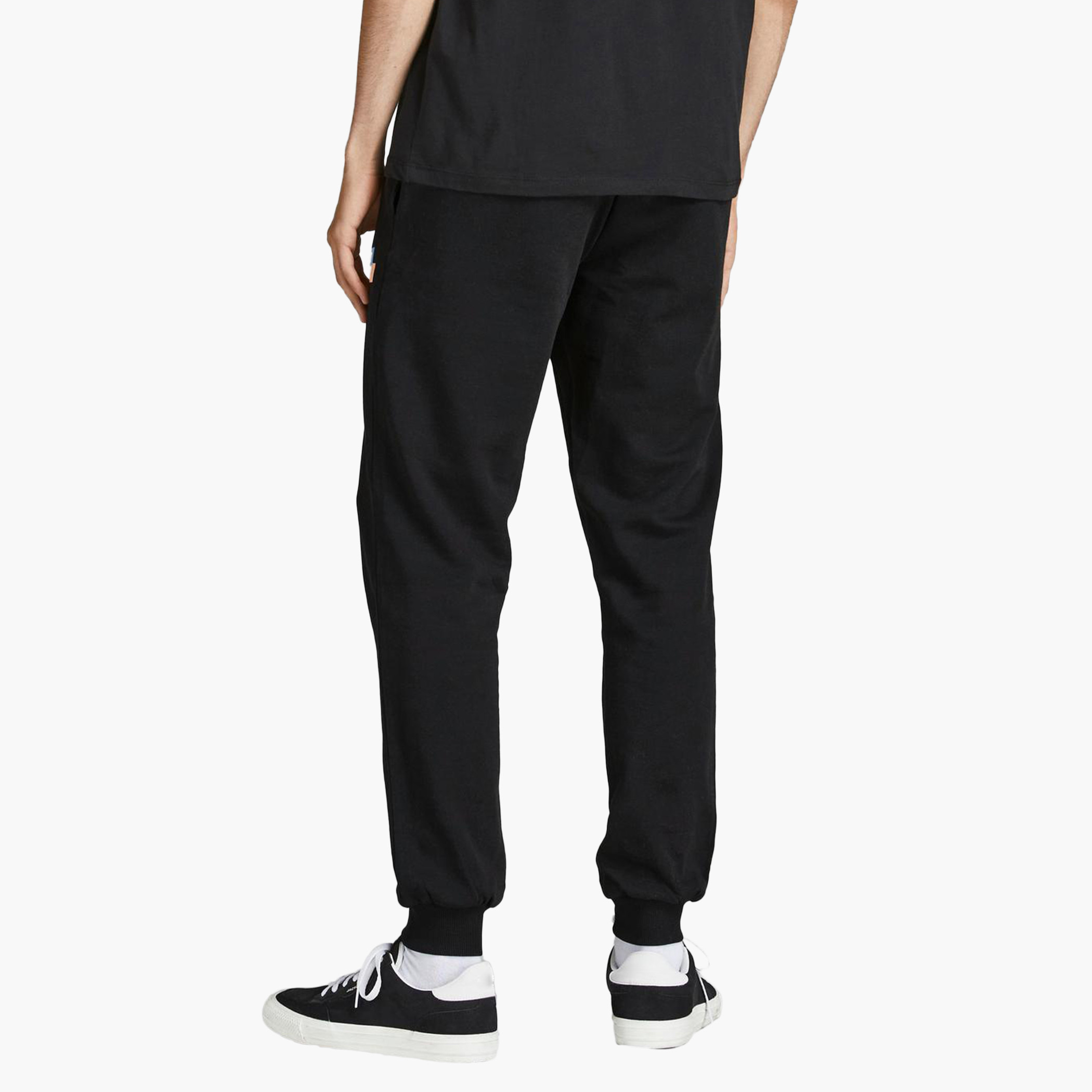 Jack & Jones Men Solid Sweat Pant with Drawstring Closure-men-clothing-bottoms-joggers-image-4