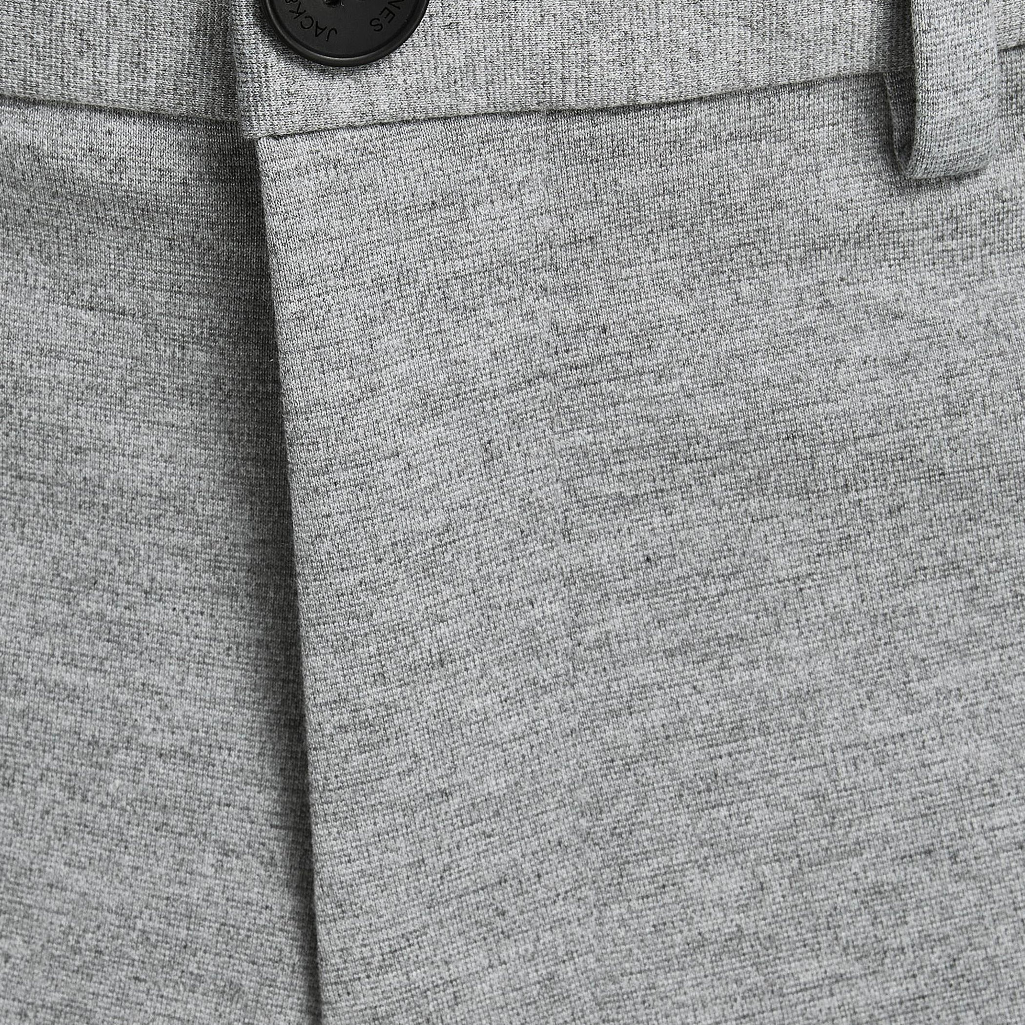 Jack & Jones Men Solid Pant with Button Closure-men-clothing-bottoms-trousersandchinos-trousers-image-7