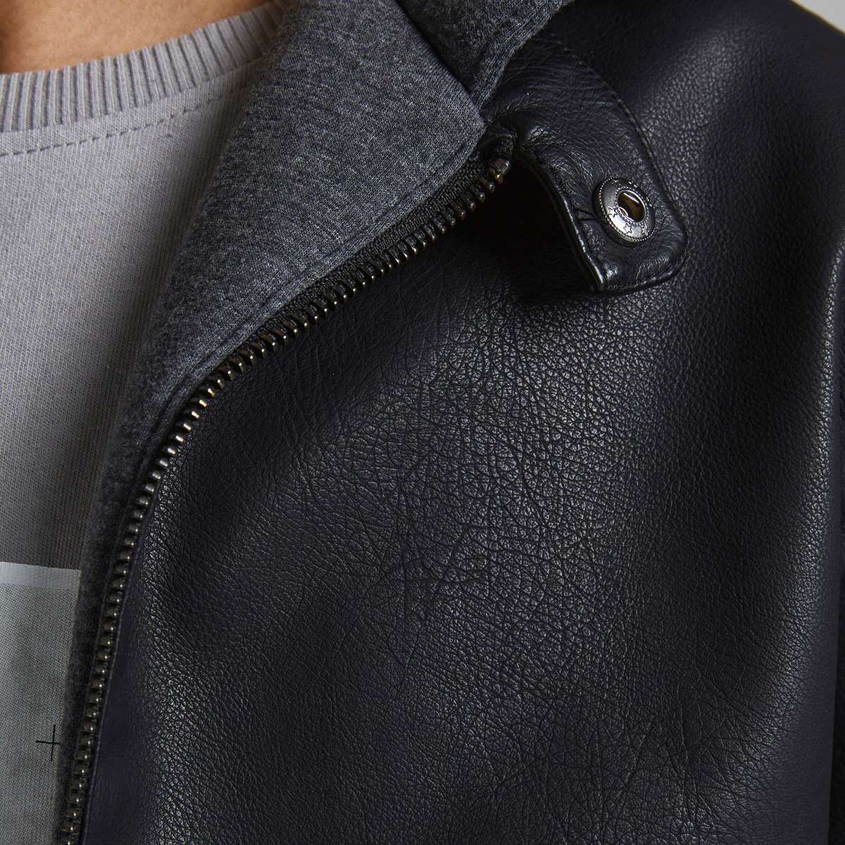 Jack & Jones Men Solid Front Zipper Hooded Jacket-men-clothing-jacketsandblazers-jackets-image-4