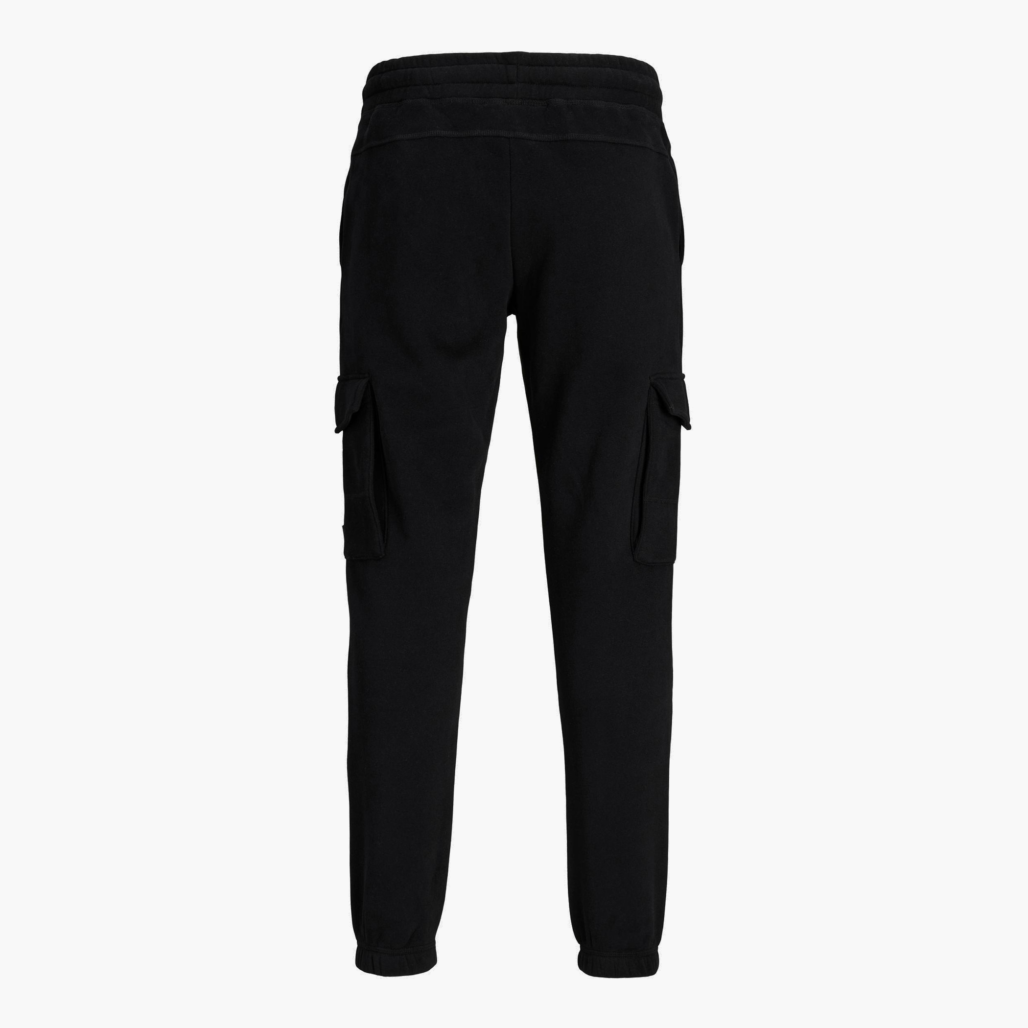 Jack & Jones Men Solid Cargo Sweat Pant with Drawstring Closure-men-clothing-bottoms-joggers-image-5