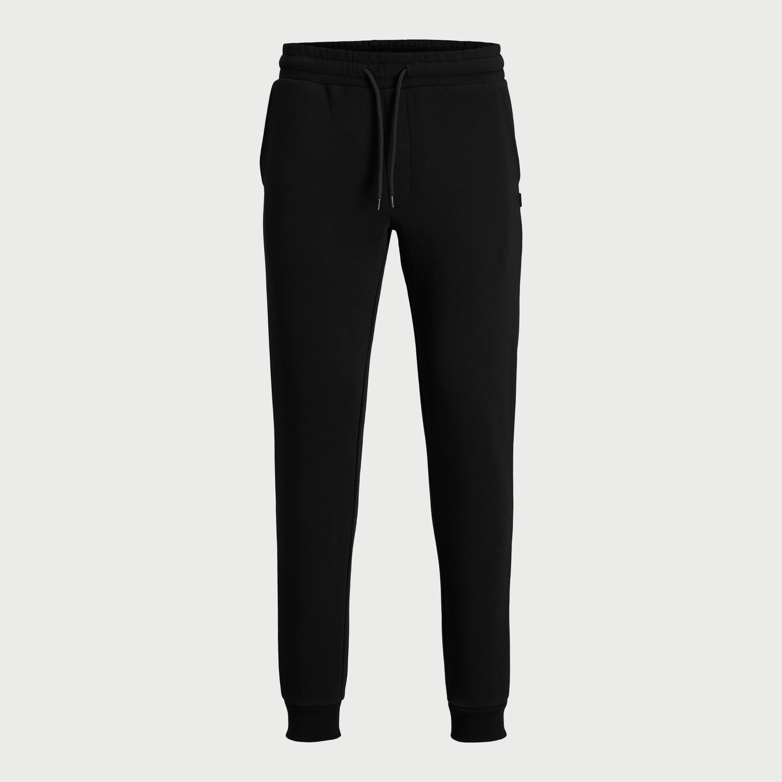 Jack & Jones Plain Mid Waist Drawstring Joggers-men-clothing-bottoms-joggers-image-5