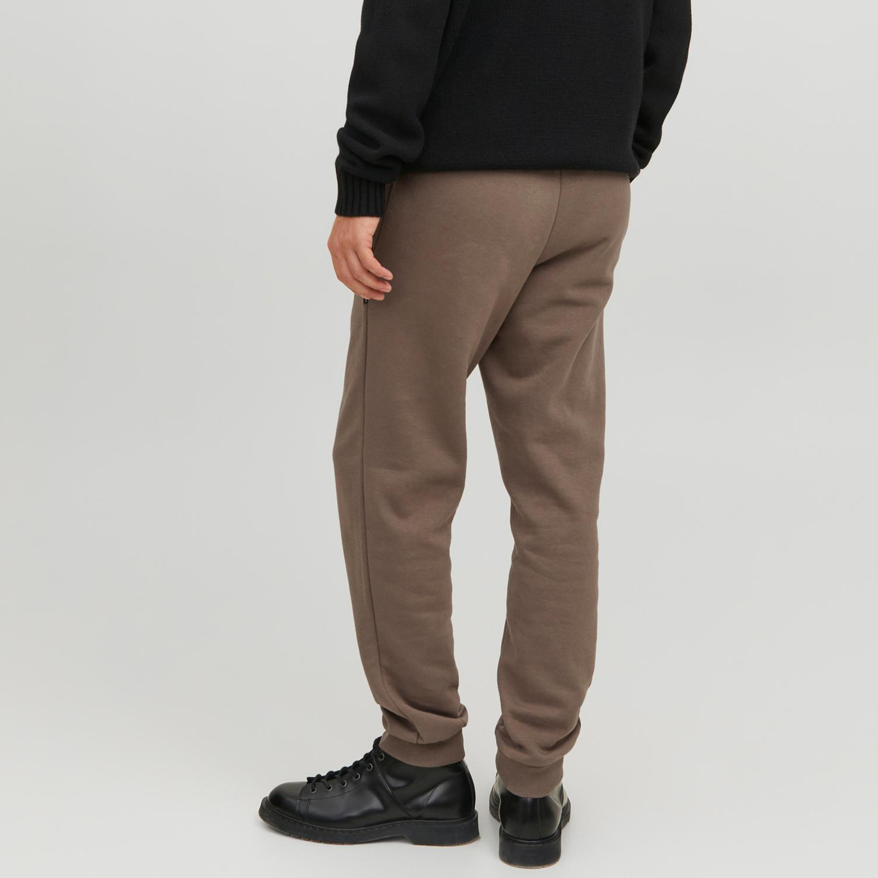 Jack & Jones Plain Mid Waist Drawstring Joggers-men-clothing-bottoms-joggers-image-9