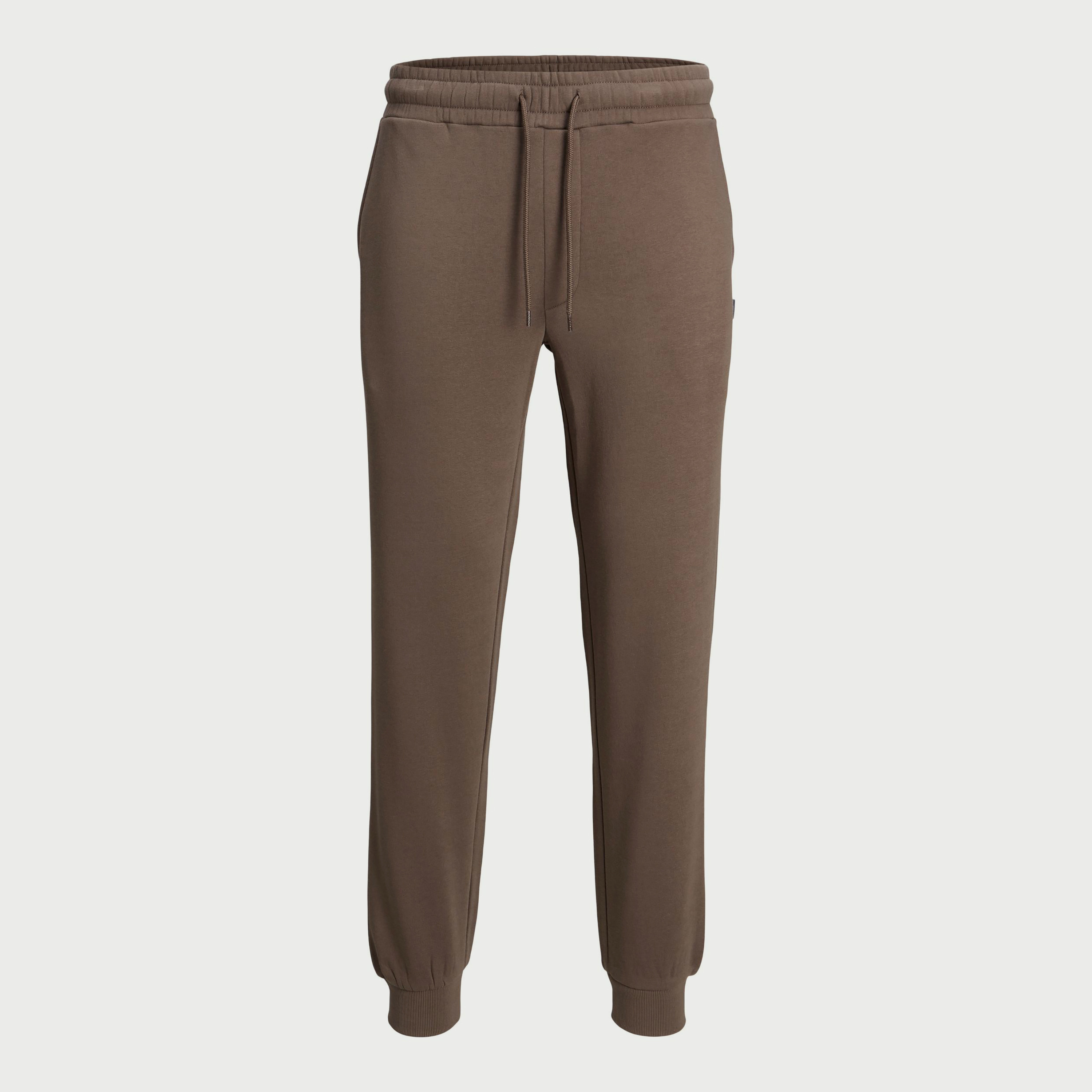 Jack & Jones Plain Mid Waist Drawstring Joggers-men-clothing-bottoms-joggers-image-10