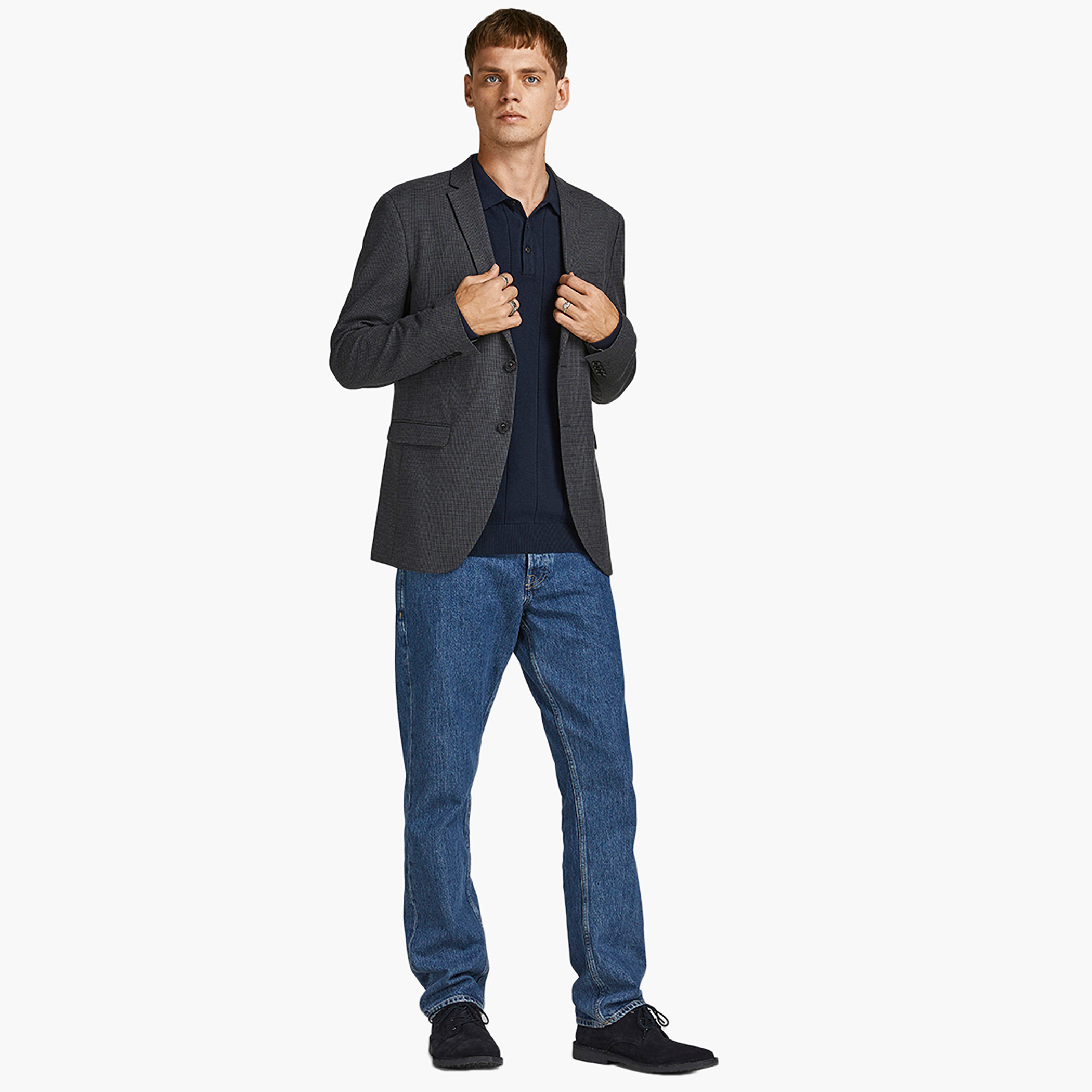 Jack & Jones Men Knitted Long Sleeves Polo Pullover-men-clothing-sweatersandpullovers-image-4