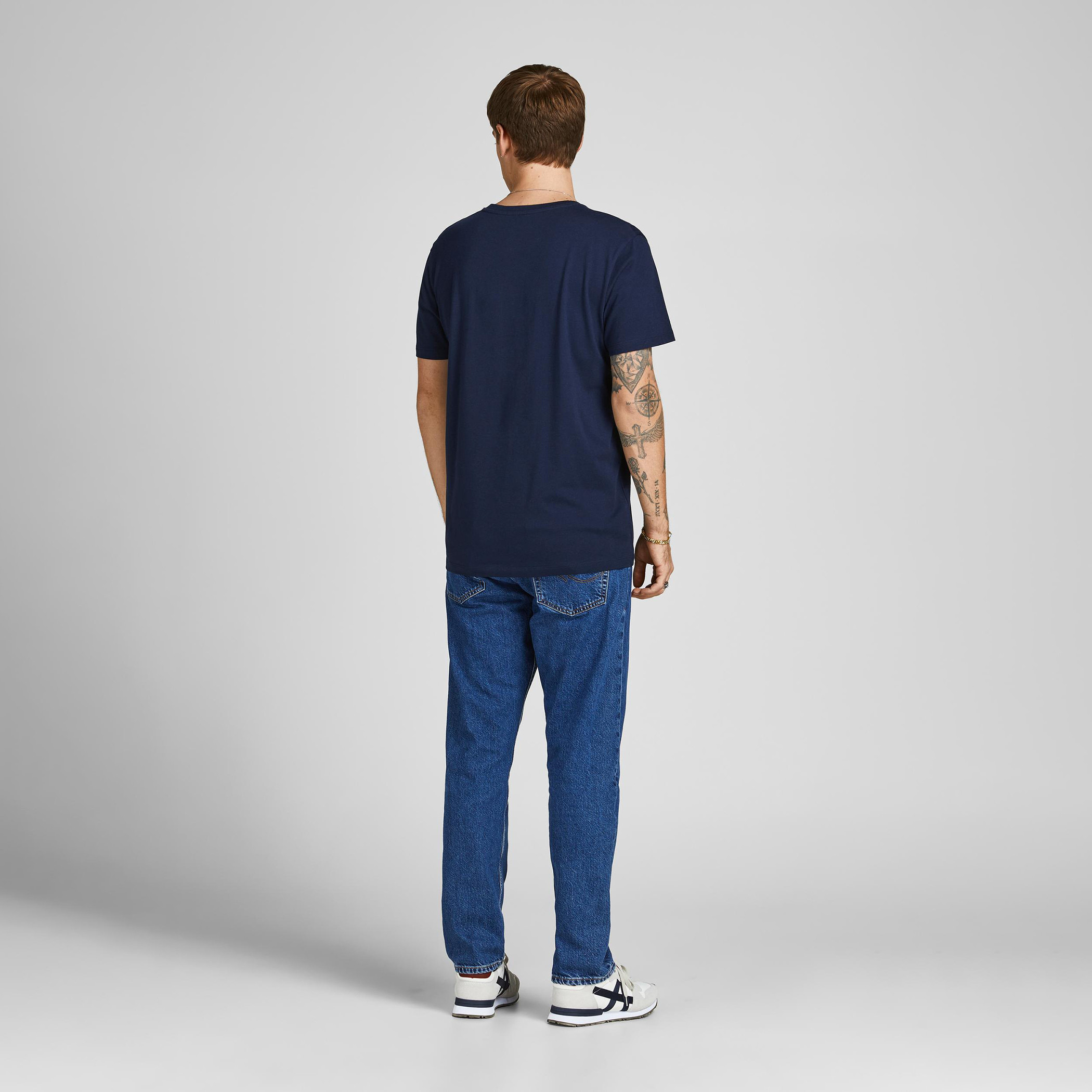 Jack & Jones Printed Crew Neck T-shirt with Short Sleeves-men-clothing-tshirtsandpolos-tshirts-image-3