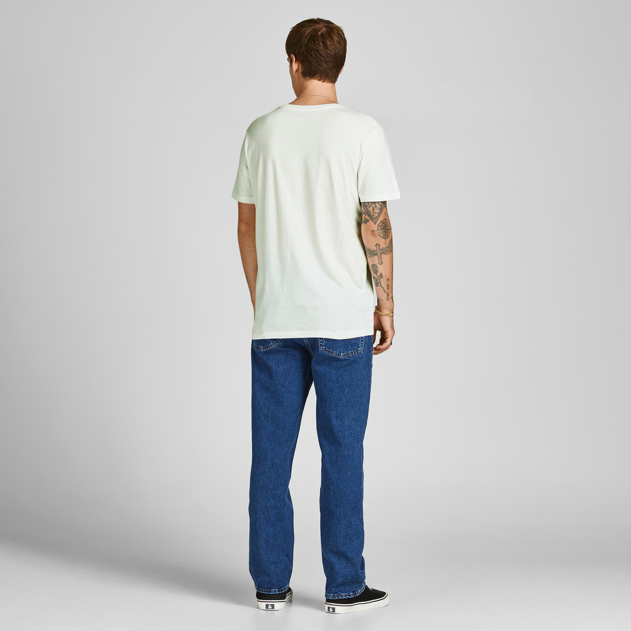 Jack & Jones Printed Crew Neck T-shirt with Short Sleeves-men-clothing-tshirtsandpolos-tshirts-image-2