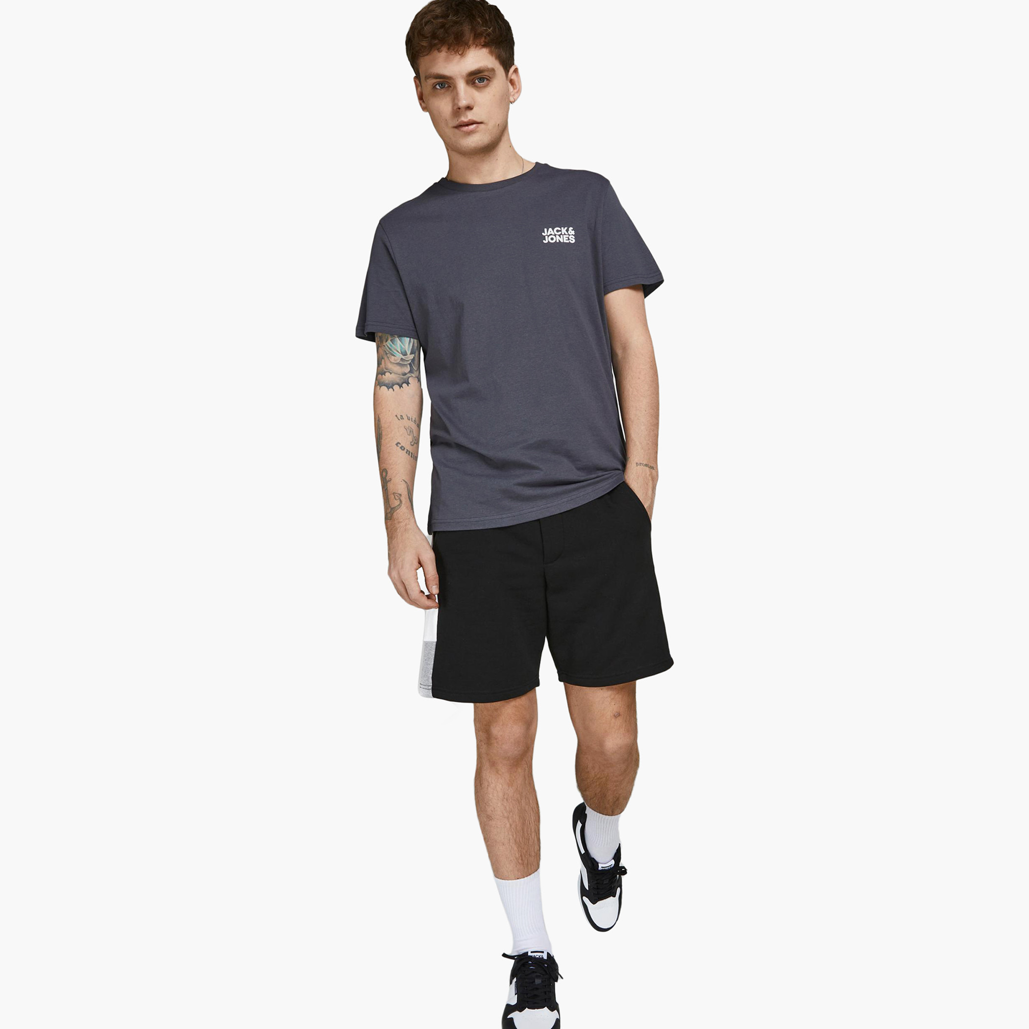 جاك آند جونس أسود السراويل القصيرة-men-clothing-bottoms-shorts-image-7