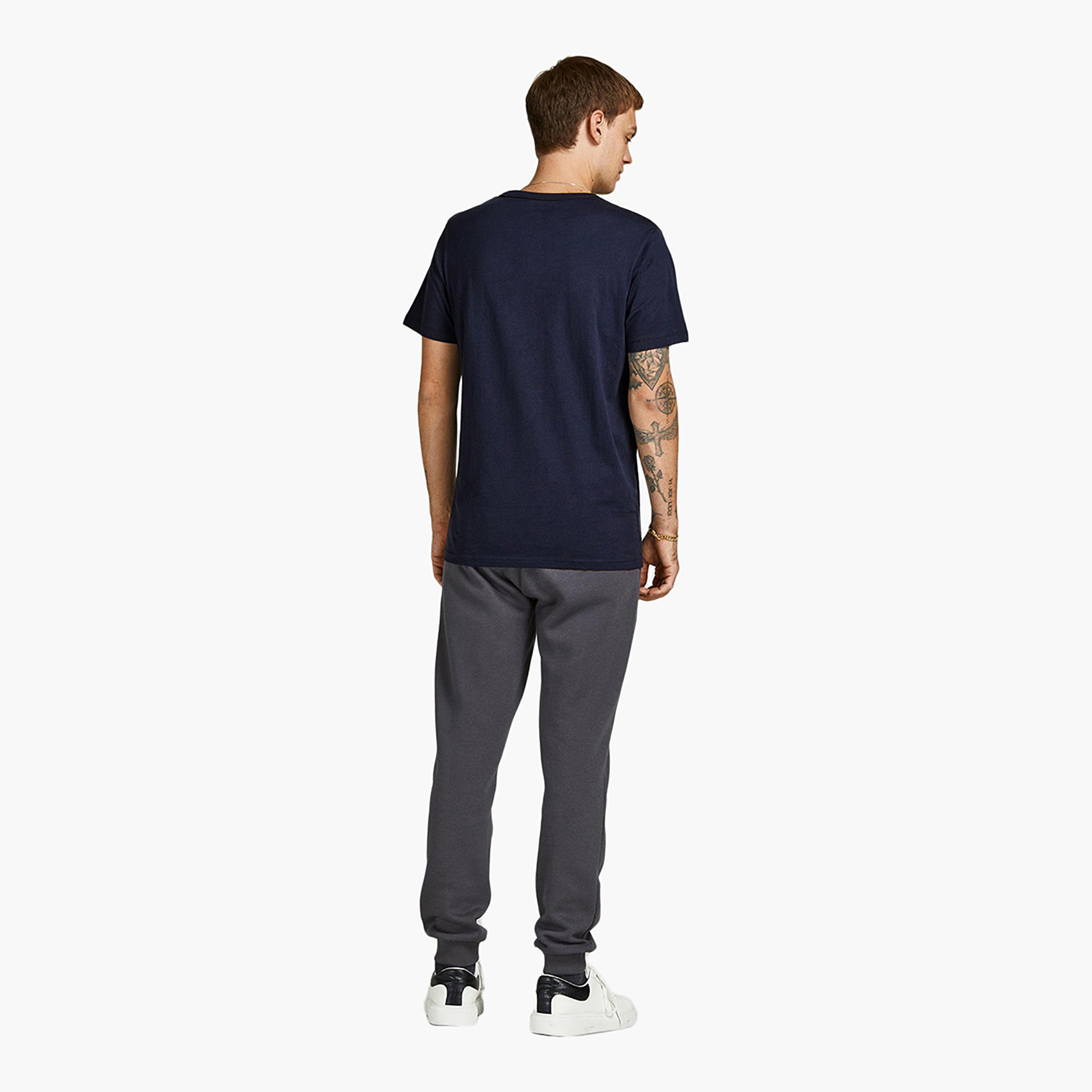 Jack & Jones Men Printed Crew Neck T-Shirt-men-clothing-tshirtsandpolos-tshirts-image-2
