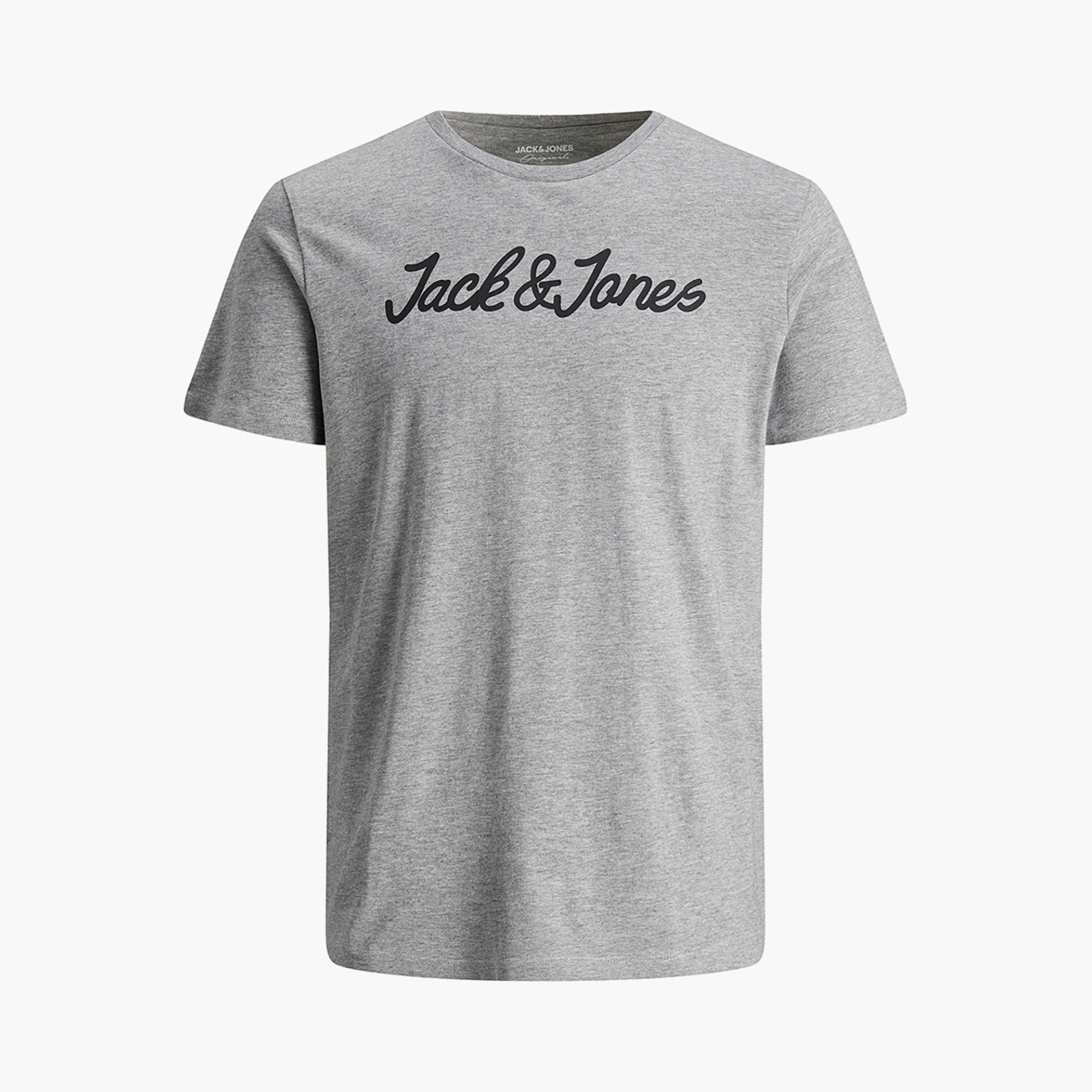 Jack & Jones Men Logo Crew Neck T-Shirt-men-clothing-tshirtsandpolos-tshirts-image-2
