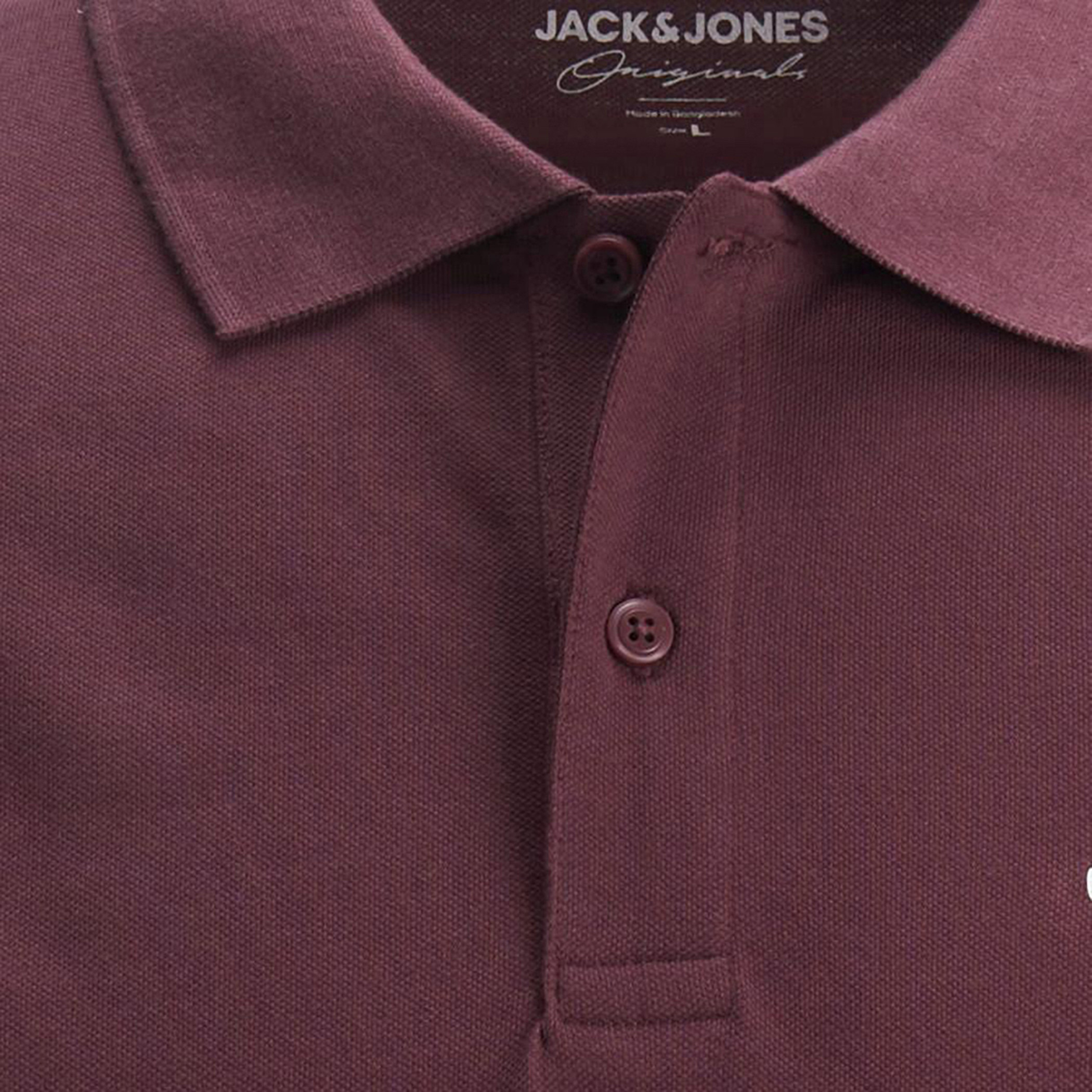 Jack & Jones Men Solid Short Sleeves Polo T-Shirt-men-clothing-tshirtsandpolos-polos-image-2