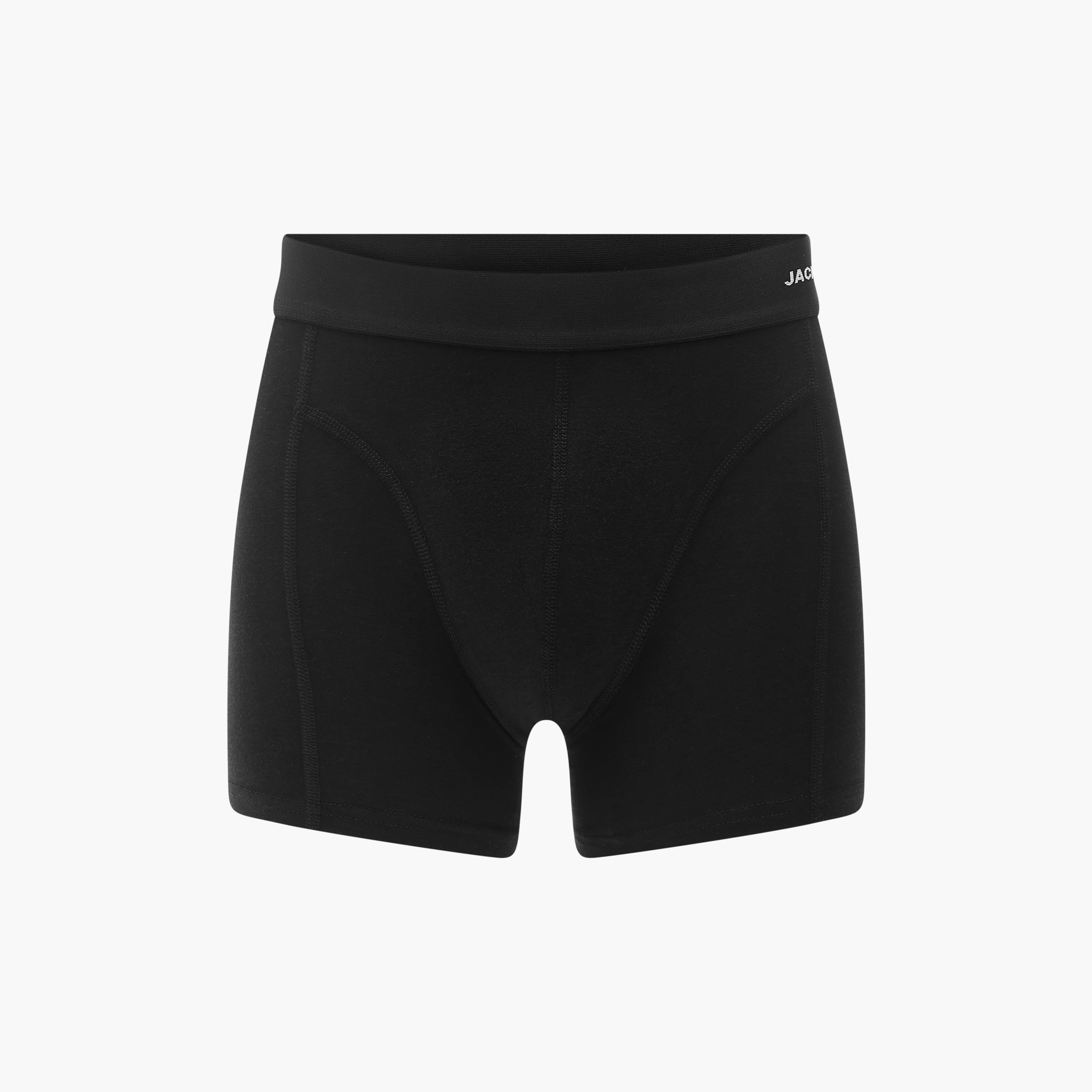طقم 3 سراويل داخلية ترانك سادة بخصر مطاطي من من جاك آند جونز-men-clothing-innerwear-underwear-image-7