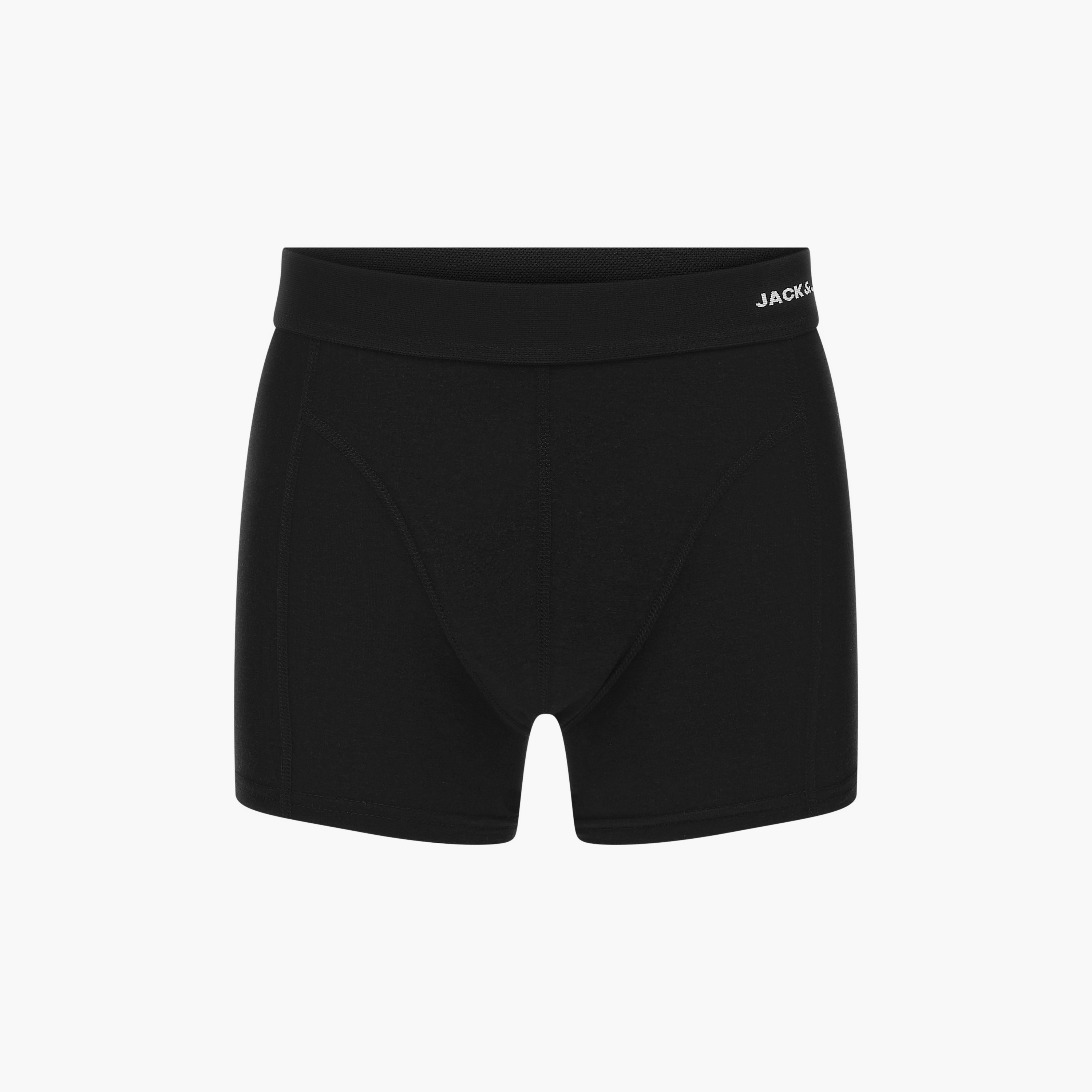 Jack & Jones Solid Trunks with Elasticated Waistband - Set of 3-men-clothing-innerwear-underwear-image-7