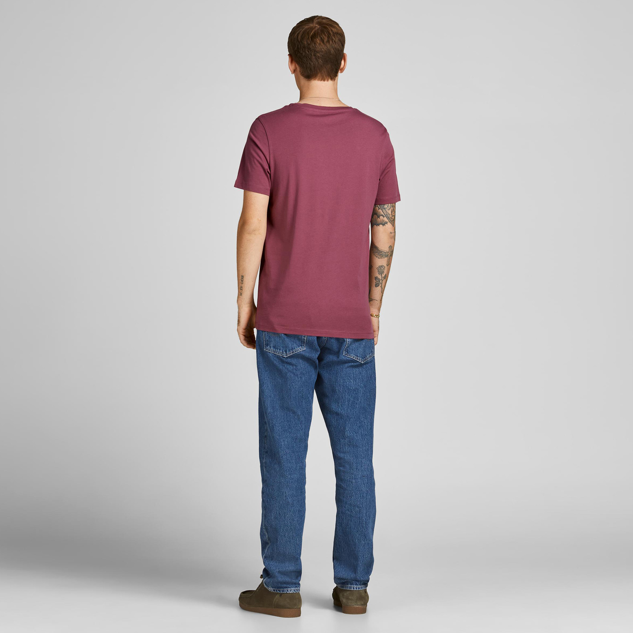 Jack & Jones Printed Crew Neck T-shirt with Short Sleeves-men-clothing-tshirtsandpolos-tshirts-image-3