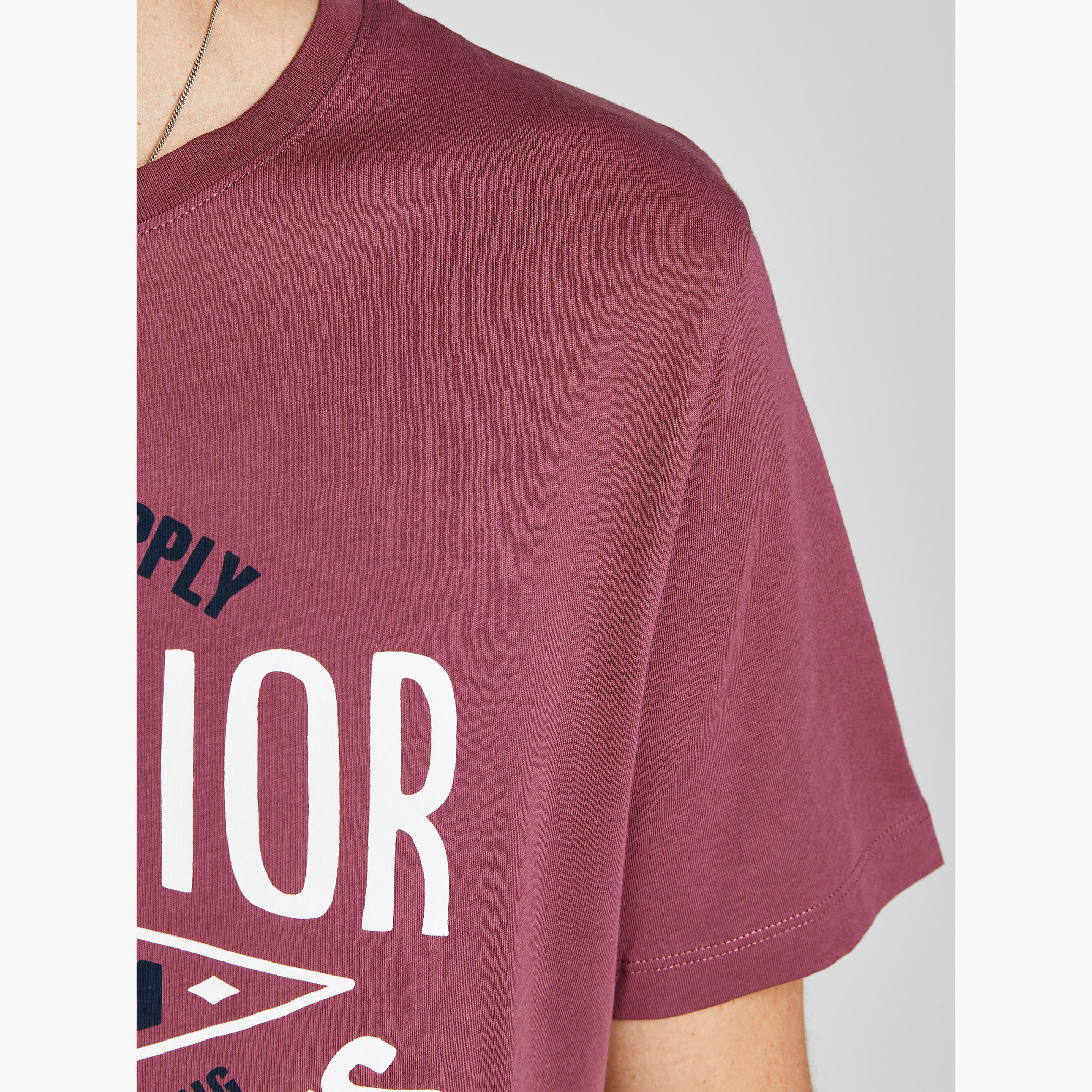 Jack & Jones Printed Crew Neck T-shirt with Short Sleeves-men-clothing-tshirtsandpolos-tshirts-image-6