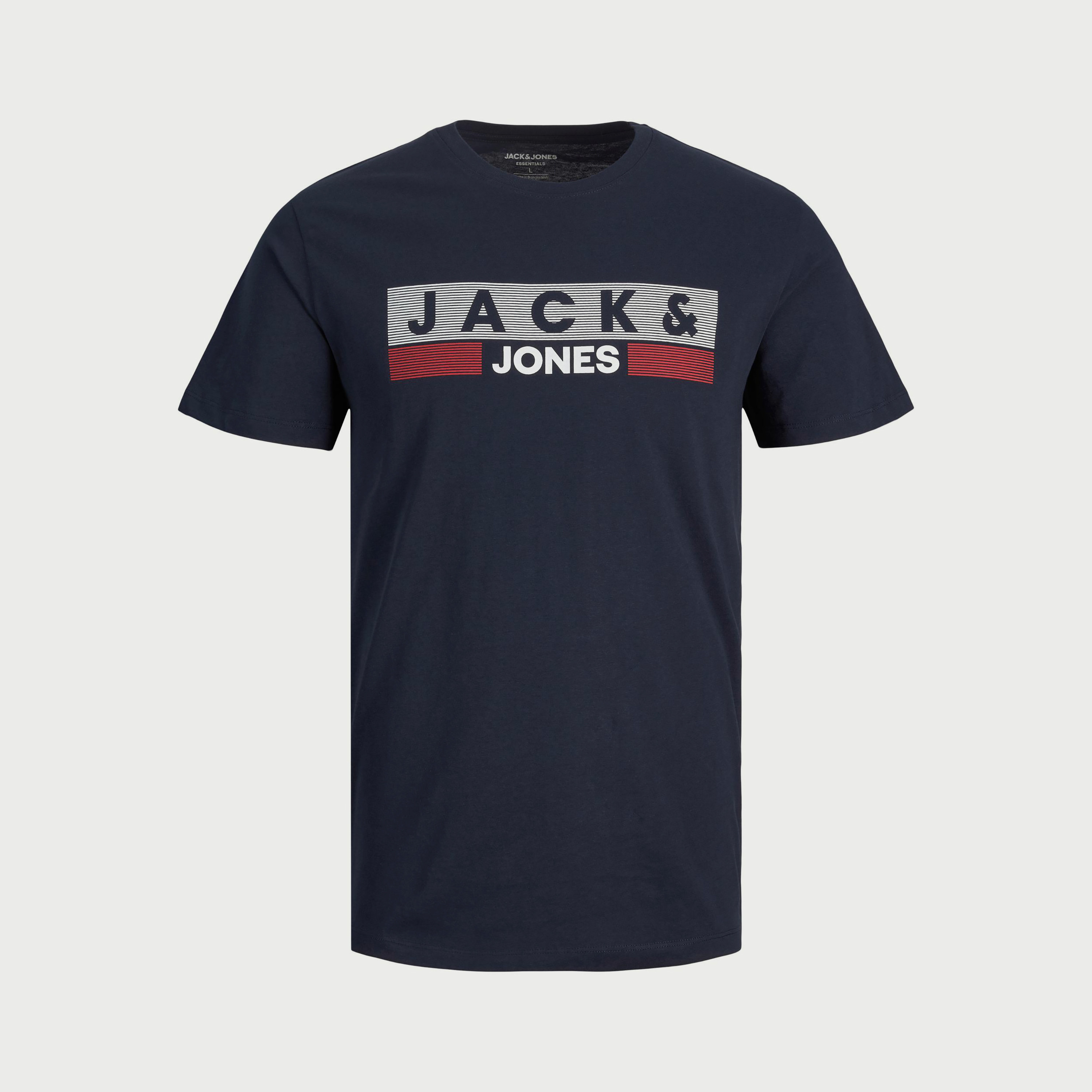 Pack of 2 Jack & Jones Logo Crew Neck Short Sleeves T-Shirt-men-clothing-tshirtsandpolos-tshirts-image-2