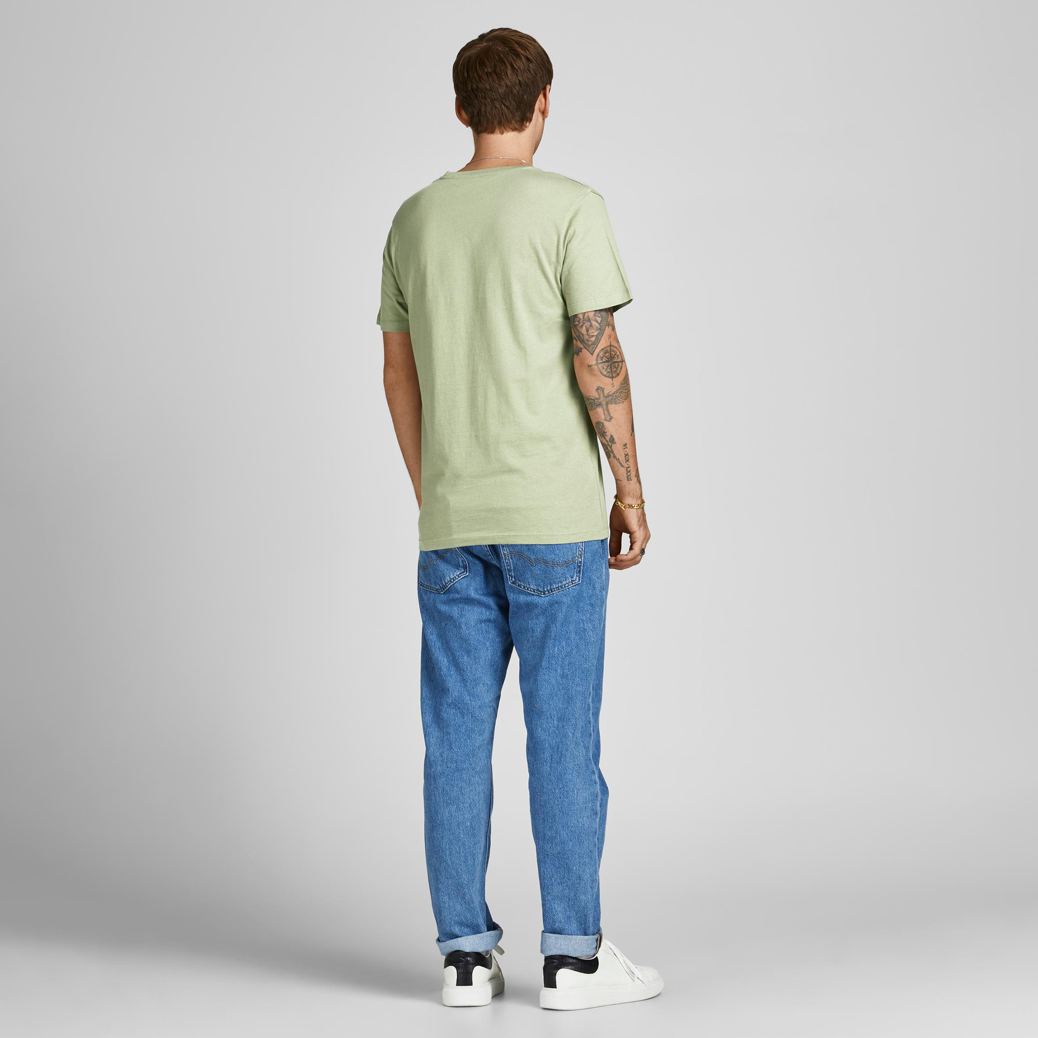 Jack & Jones Printed Crew Neck T-shirt with Short Sleeves-men-clothing-tshirtsandpolos-tshirts-image-5