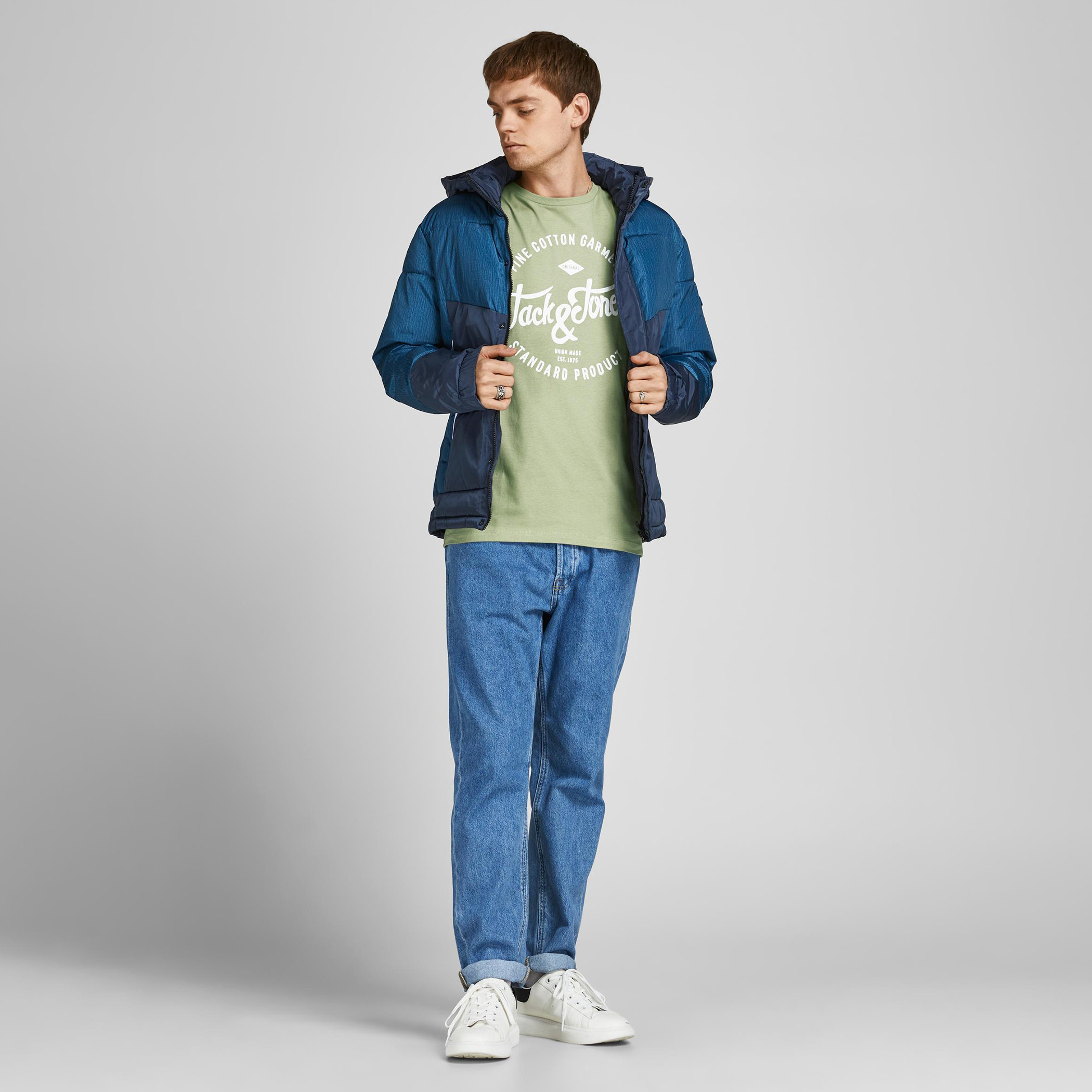 Jack & Jones Printed Crew Neck T-shirt with Short Sleeves-men-clothing-tshirtsandpolos-tshirts-image-6