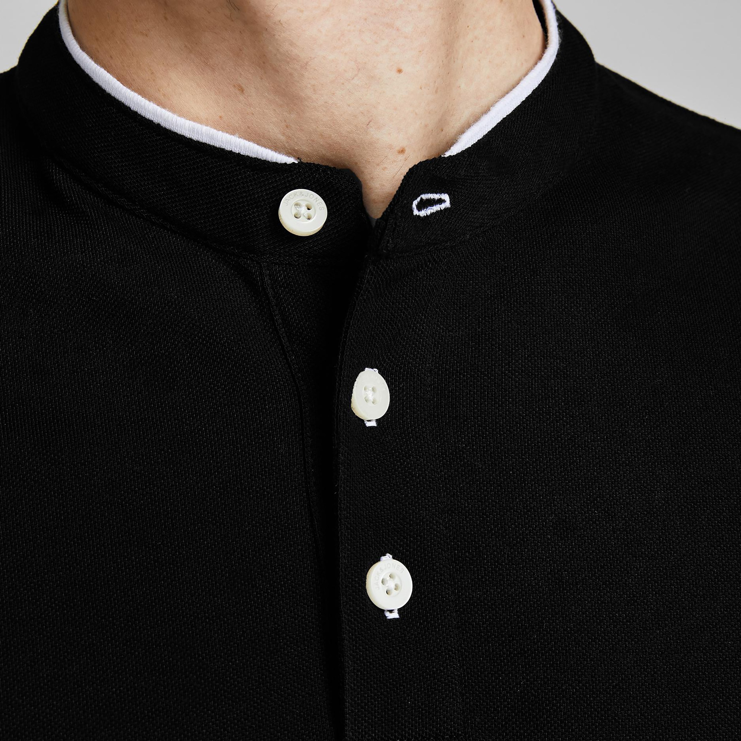 Jack & Jones Plain Short Sleeves Polo T-Shirt-men-clothing-tshirtsandpolos-polos-image-3