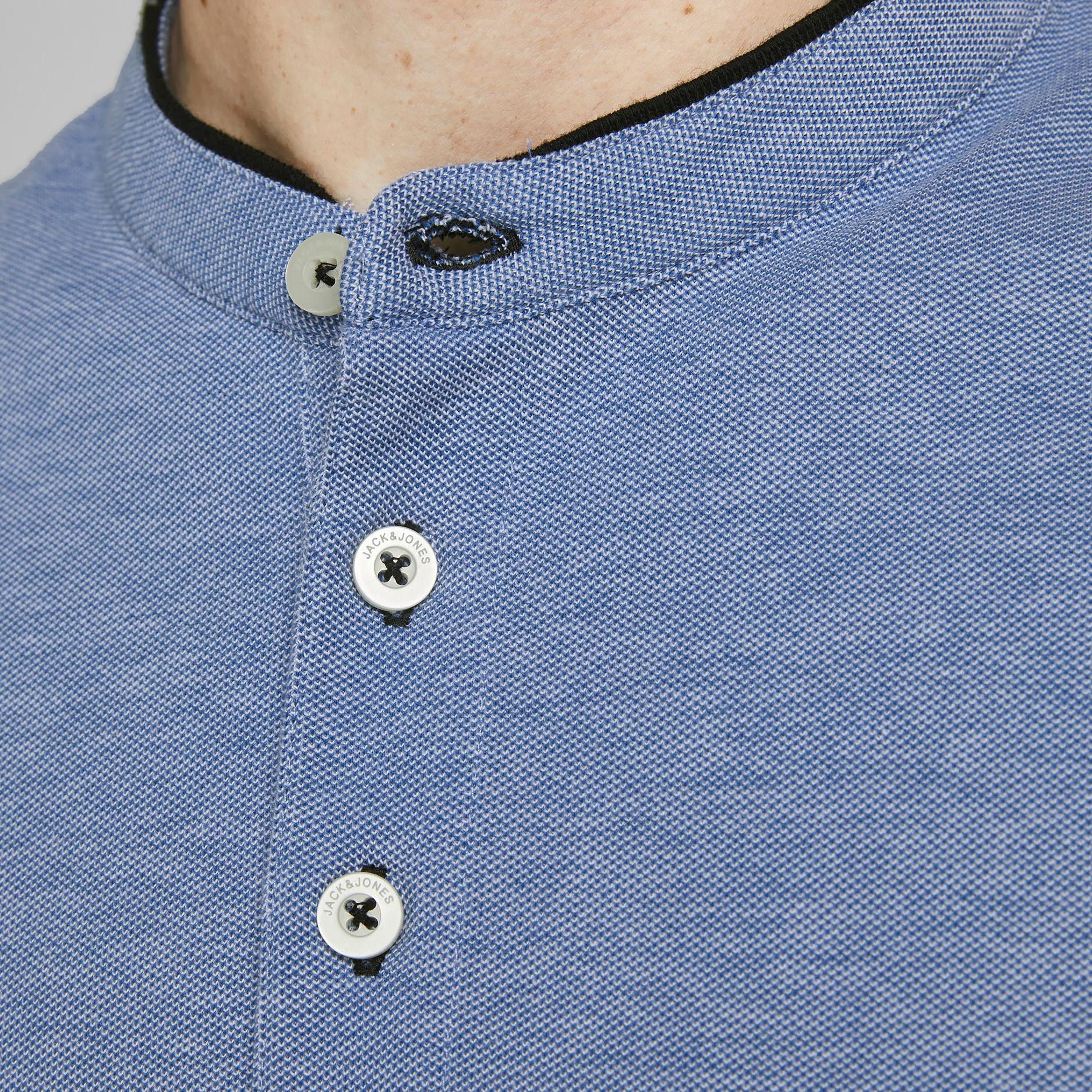 بولو تي شيرت من جاك آند جونز بأكمام قصيرة سادة-men-clothing-tshirtsandpolos-polos-image-7