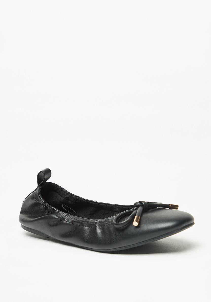 Celeste Women's Slip-On Pointed Toe Ballerina Shoes-Women%27s Ballerinas-image-0