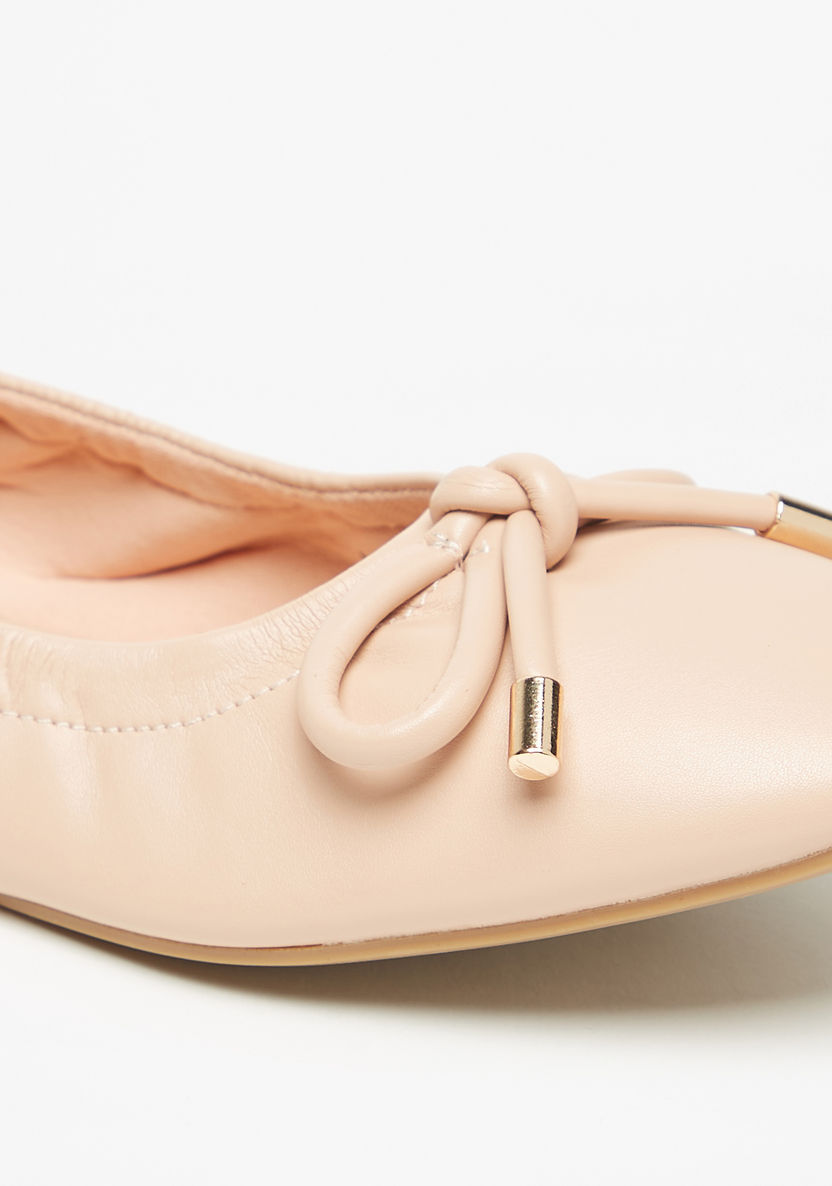 Celeste Women's Slip-On Pointed Toe Ballerina Shoes-Women%27s Ballerinas-image-4