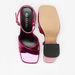 Haadana Cross Strap Sandals with Block Heels and Buckle Closure-Women%27s Heel Sandals-thumbnailMobile-4